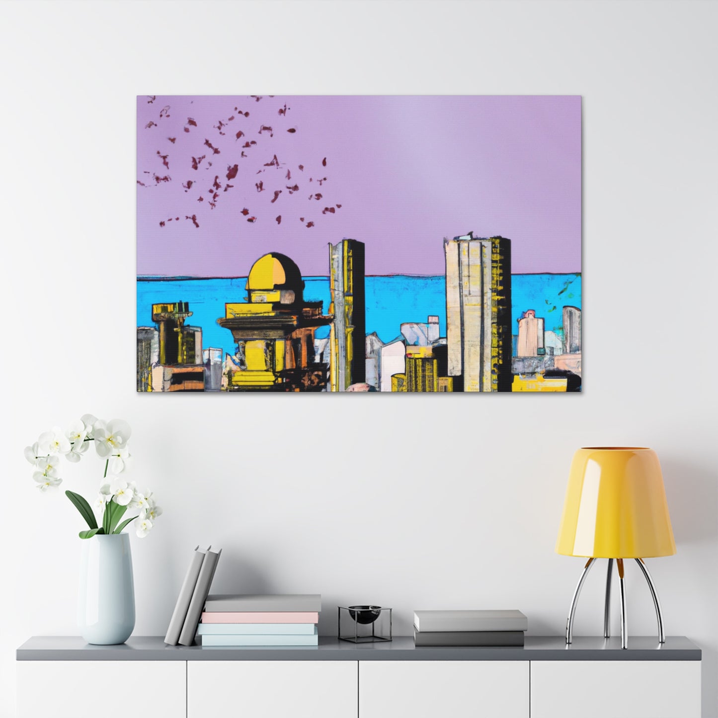 Kathmandu Peak - Destination India - Canvas