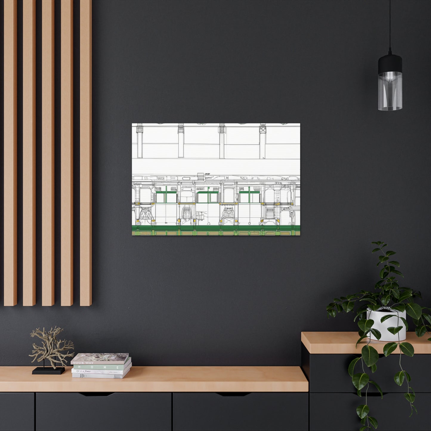 Matilda de Monrovia - Canvas - Architectural
