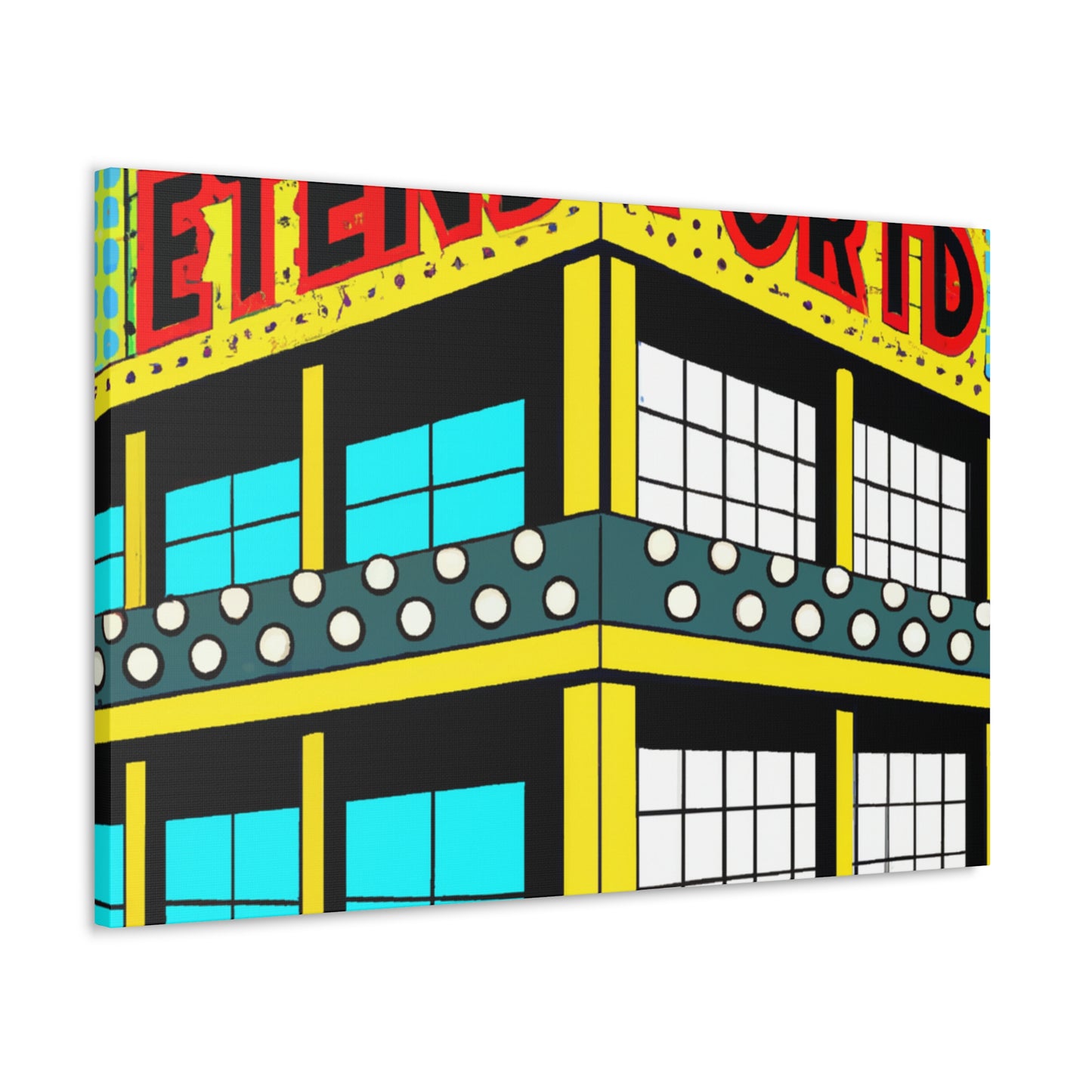 The Rocket Cafe. - Canvas Pop Art