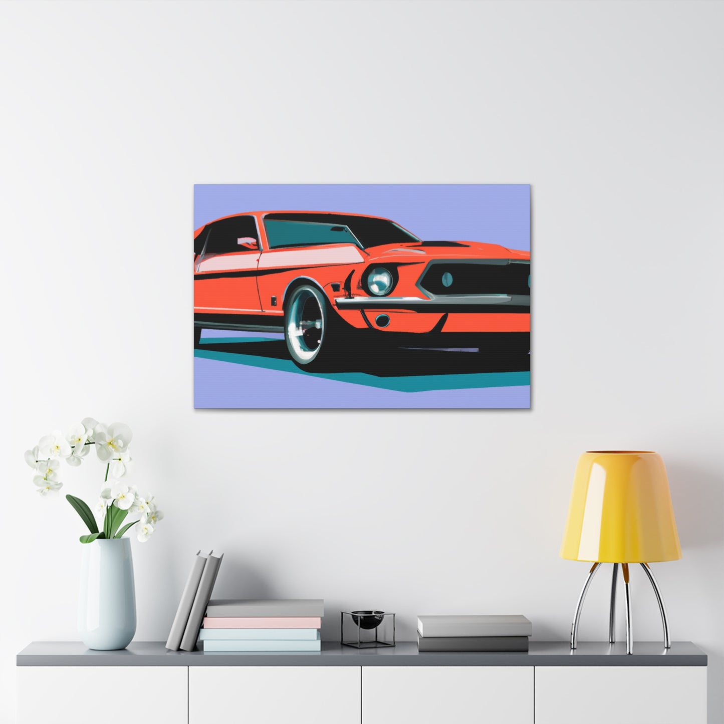 Rumble Rider - Automobile - Canvas