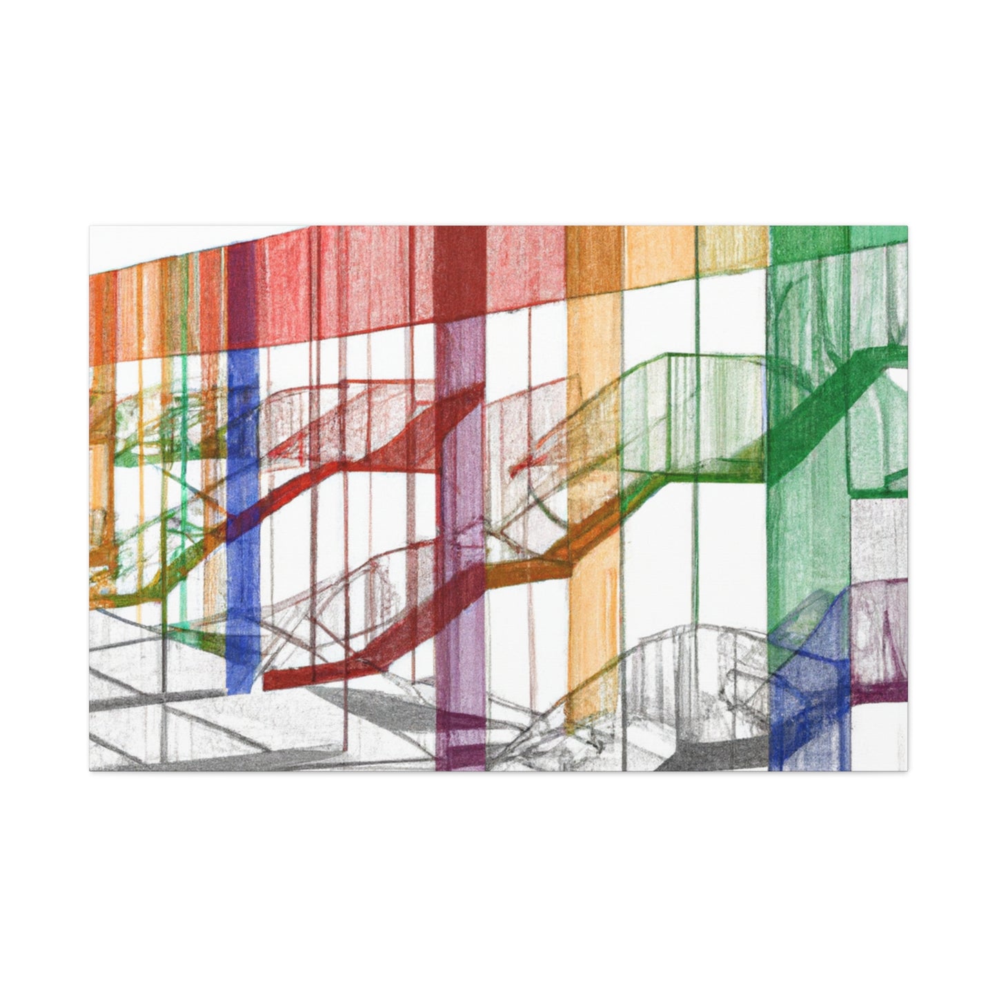 Claude Audouin - Canvas - Architectural