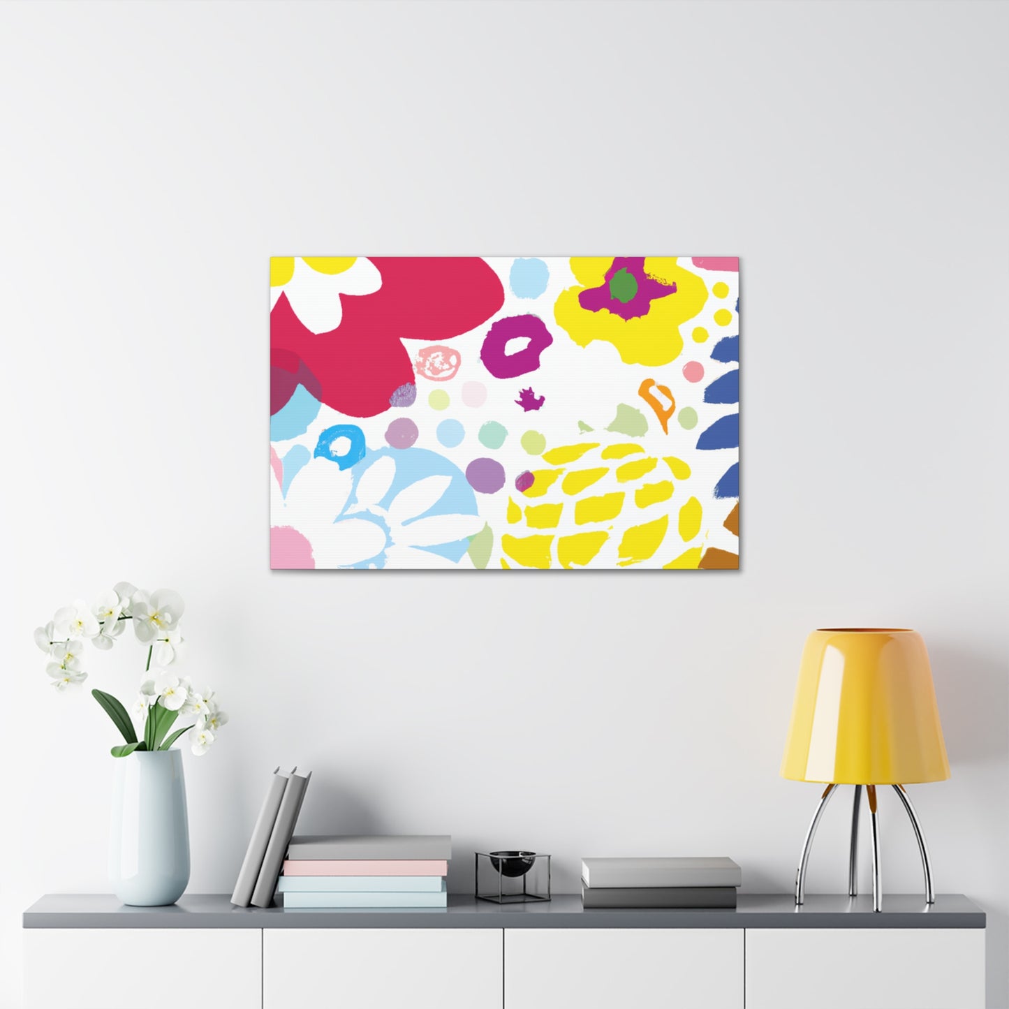 "The Blooming Garden of Glory" - Floral Canvas