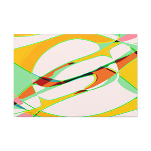 Tealose - Abstract - Canvas
