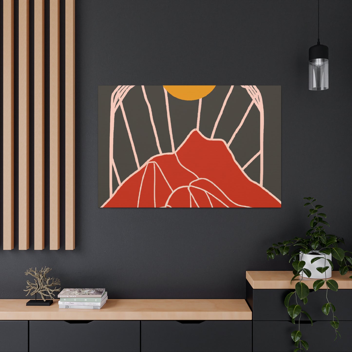Tumblefur - Midcentury Canvas
