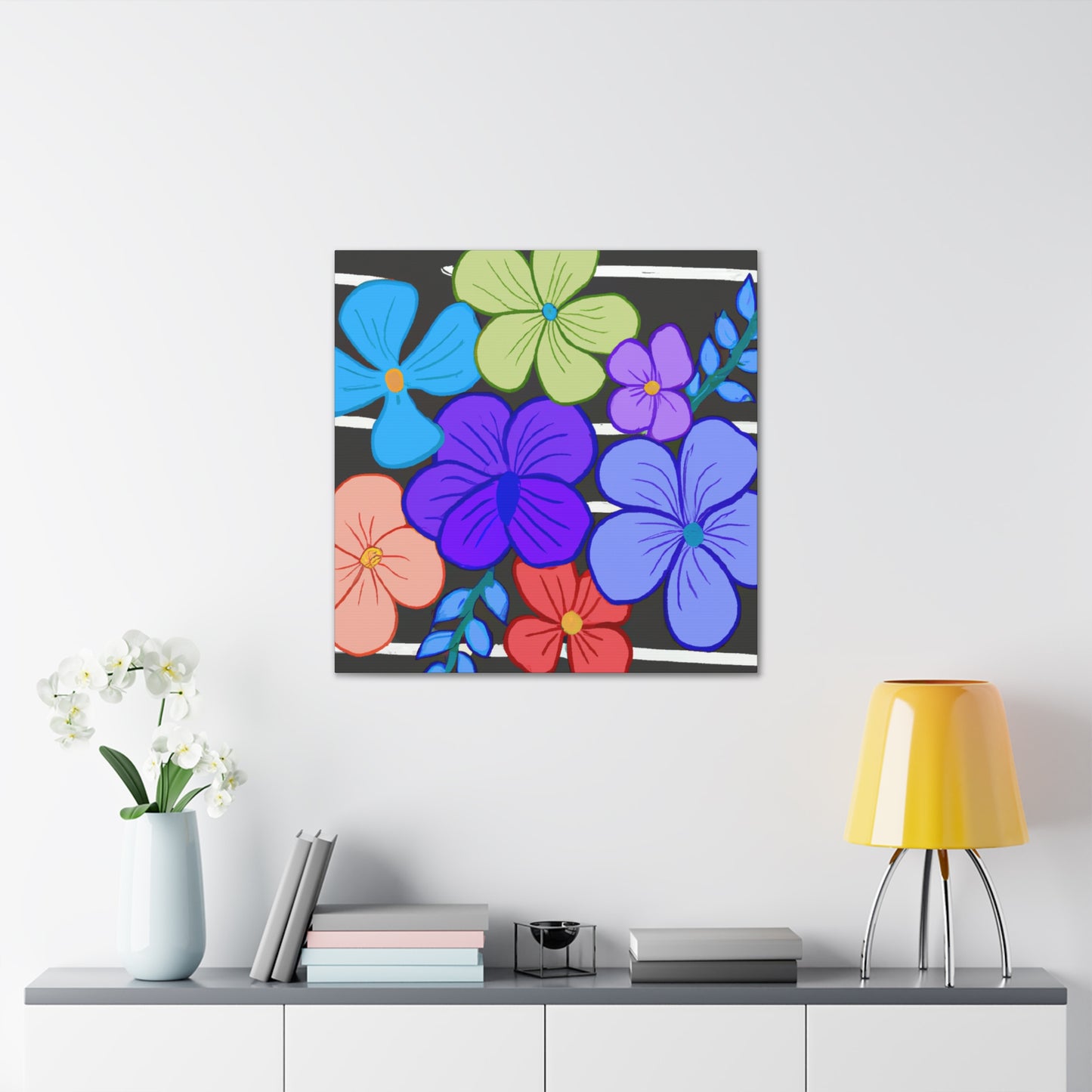 Bloomingvale - Floral - Canvas