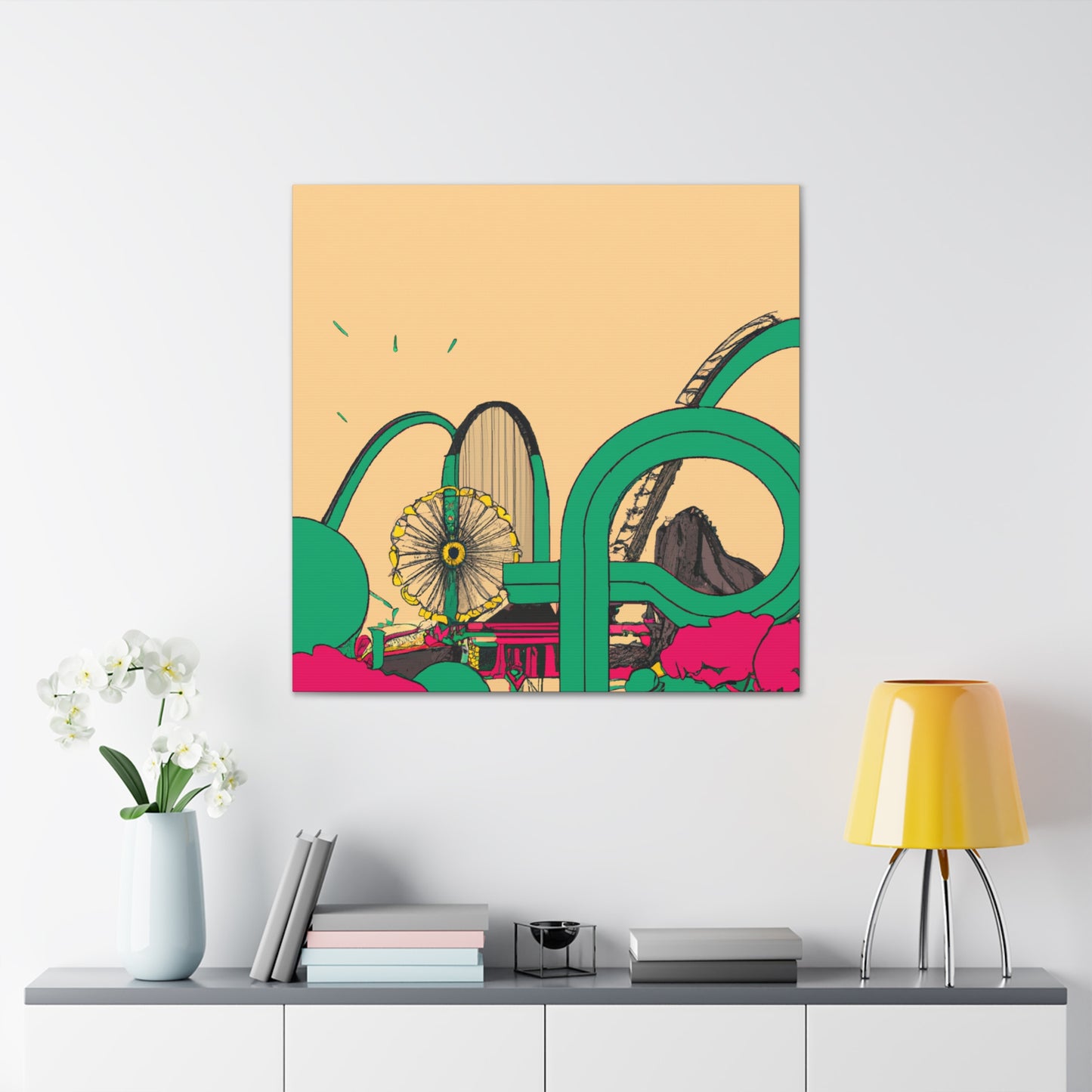 Tikitopia - Amusement - Canvas