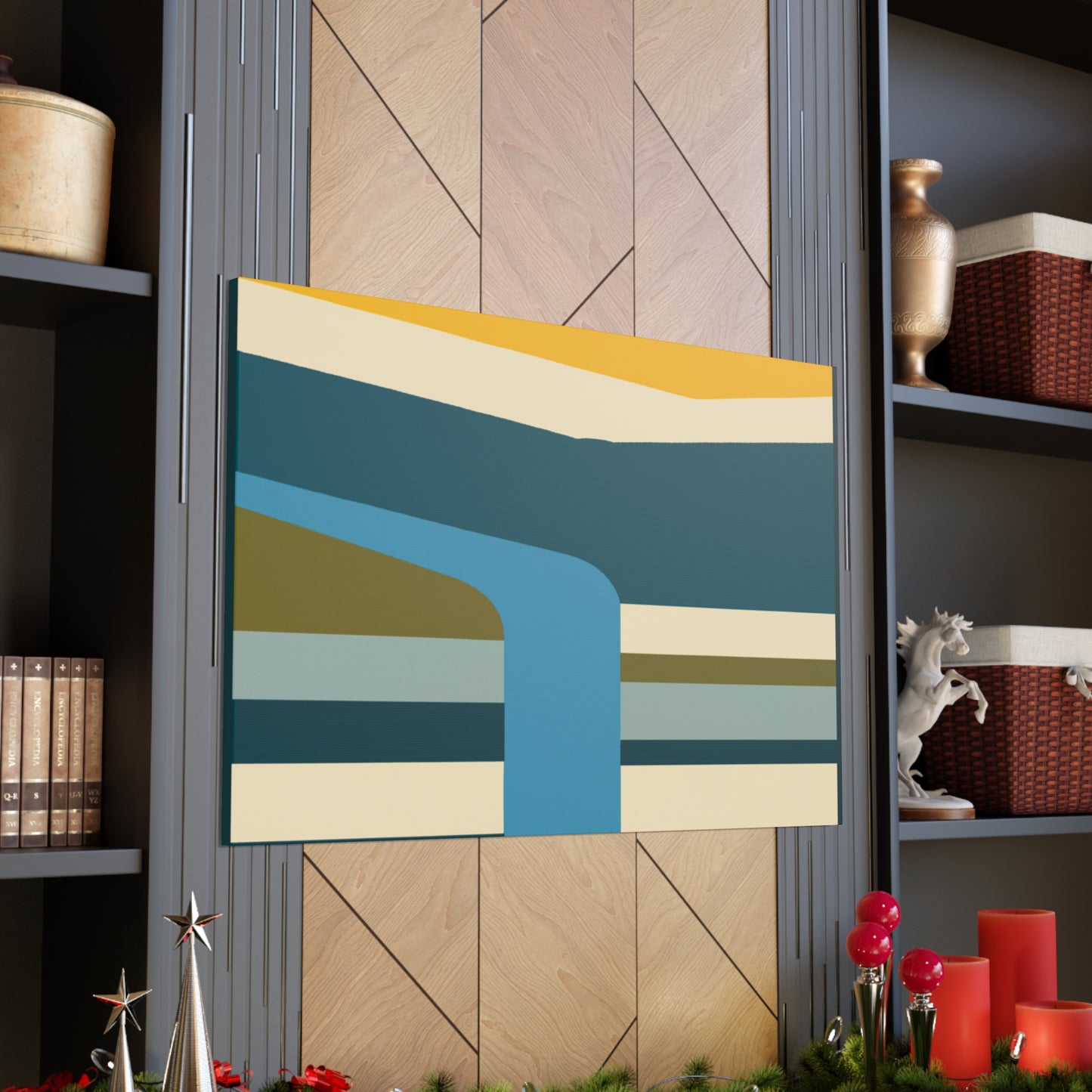 Fawnstripes - Midcentury Canvas