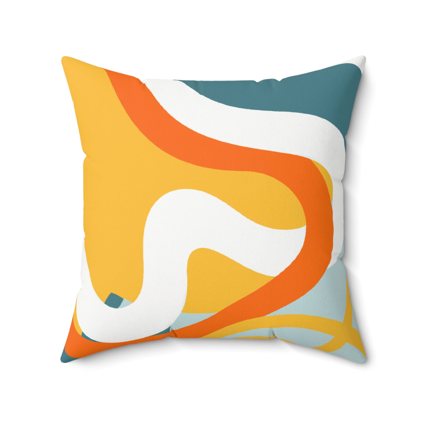 Spun Polyester Square Pillow