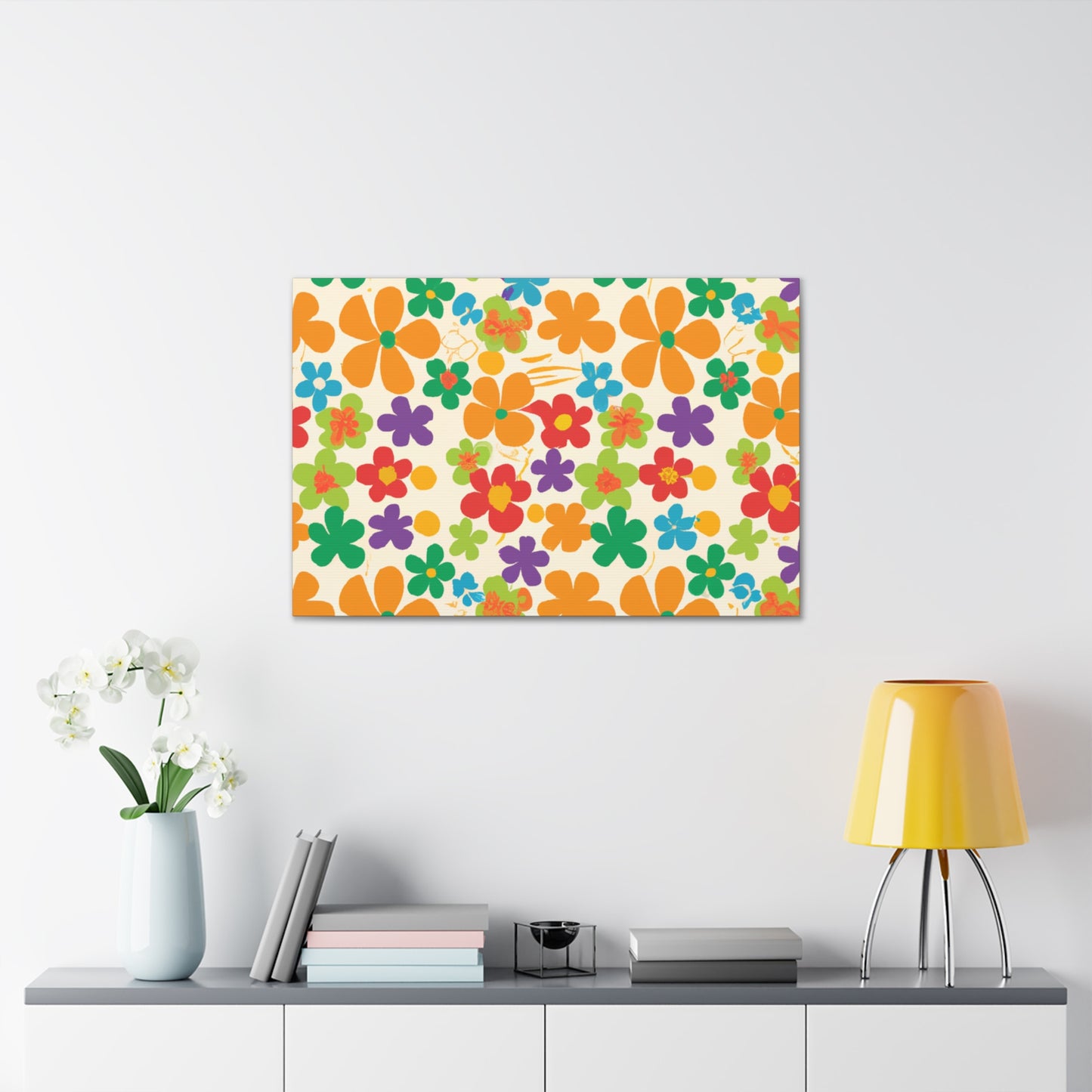 Splendid Petals - Floral Canvas