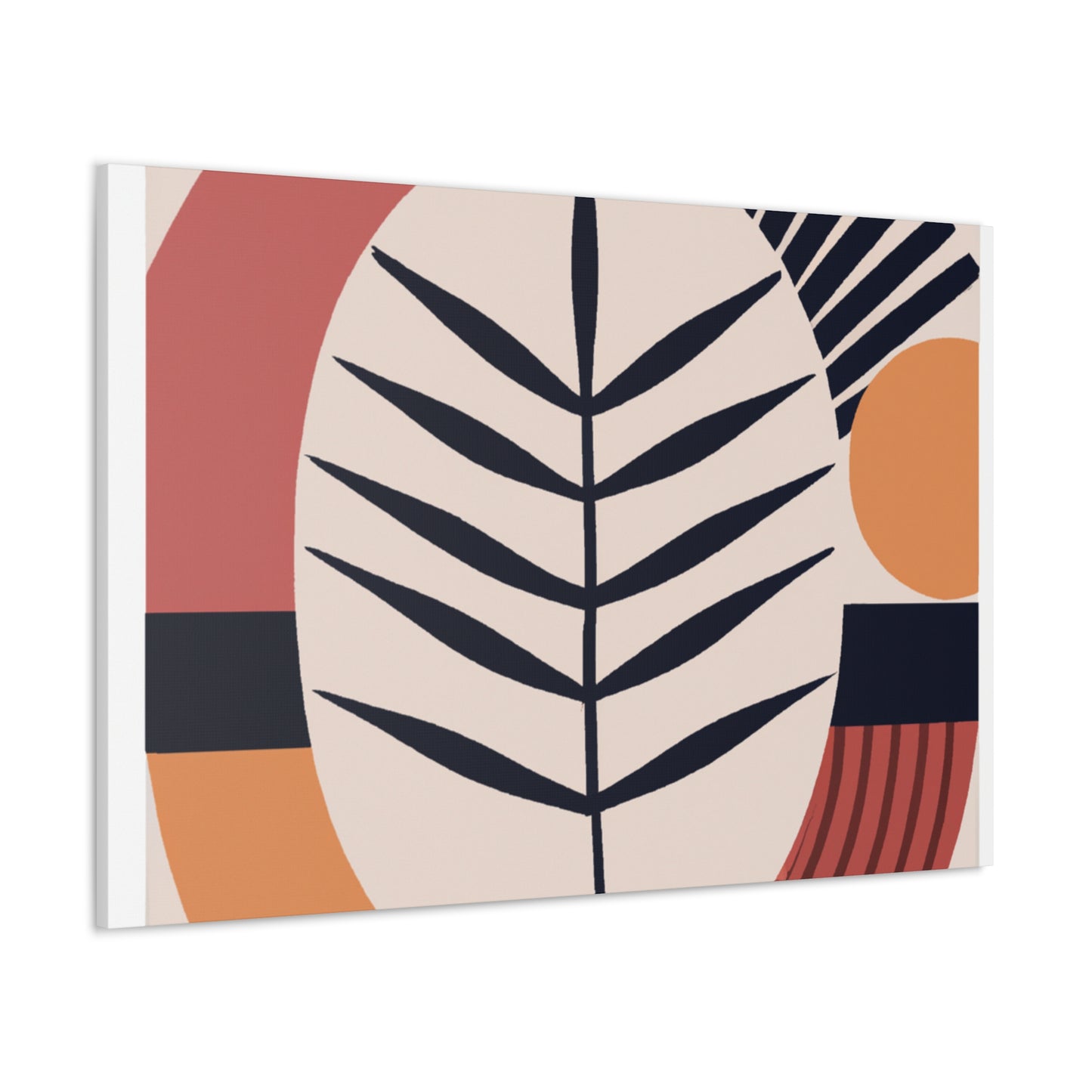 Leafy Slothion - Midcentury Canvas