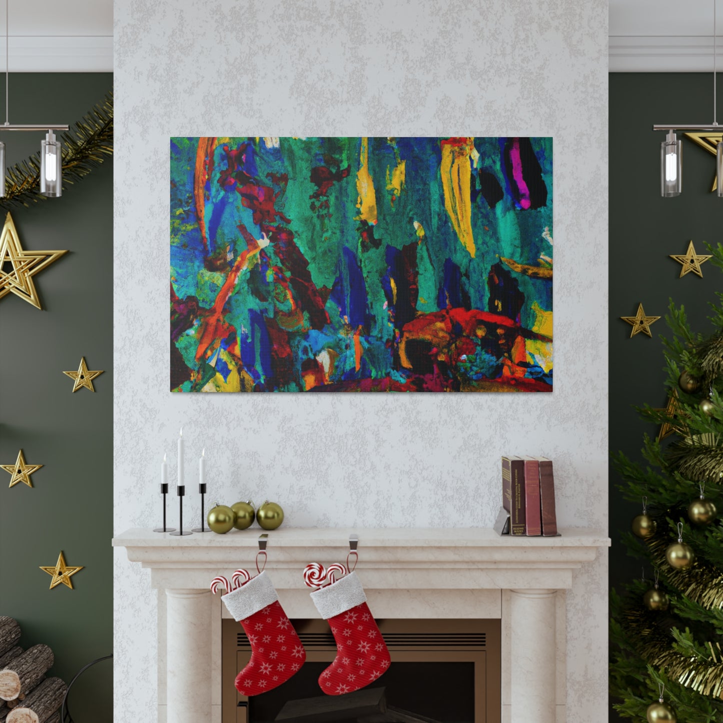 Jungle- Abstract Canvas