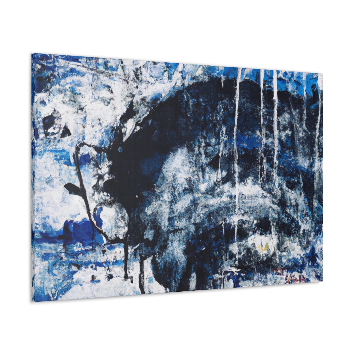 Winter Champaigne - Abstract Canvas