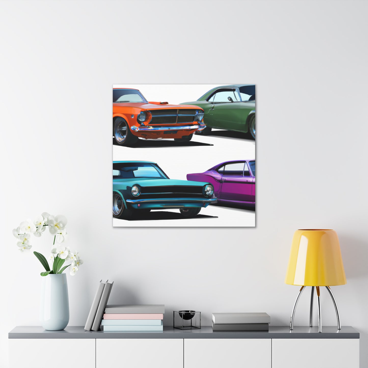 Cherry Bomb - Automobile - Canvas