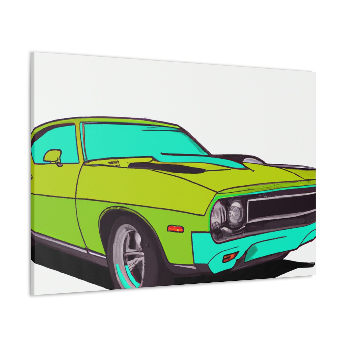 Blastin' Bomber - Automobile - Canvas