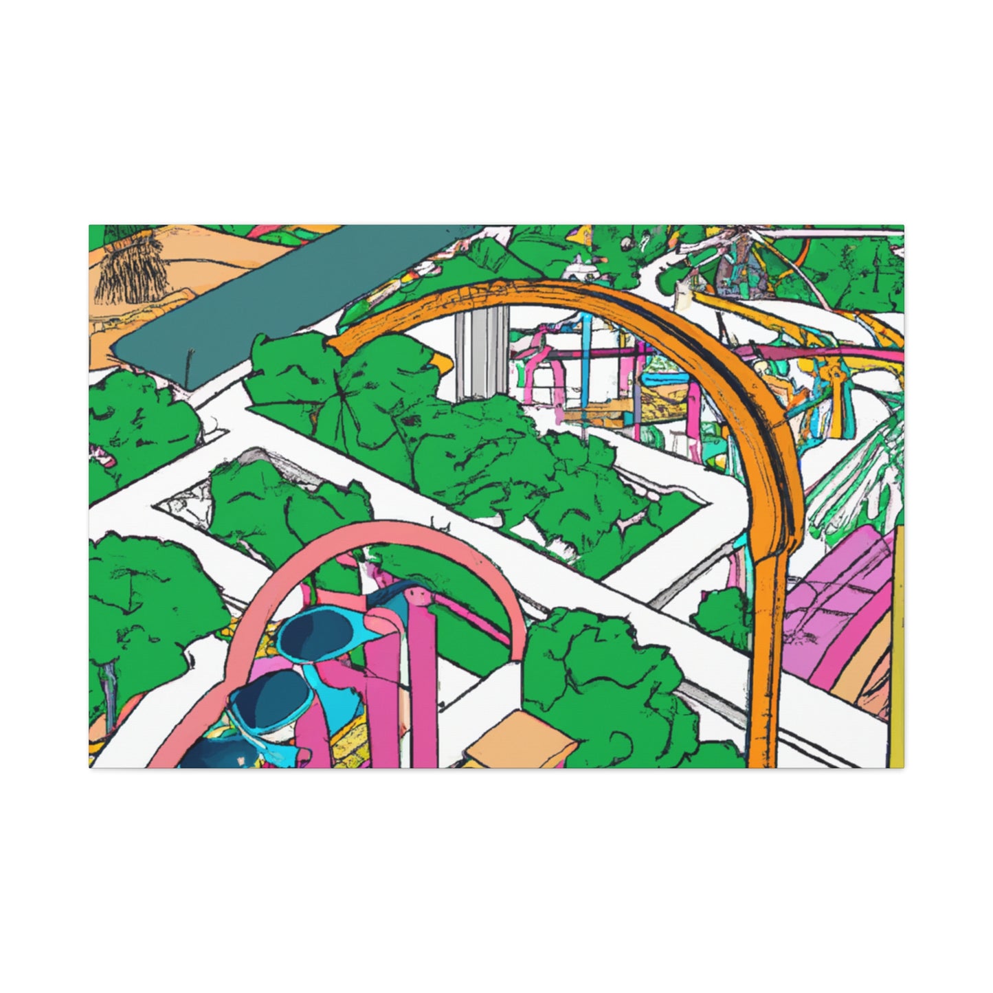 Fantasy Forests - Amusement - Canvas