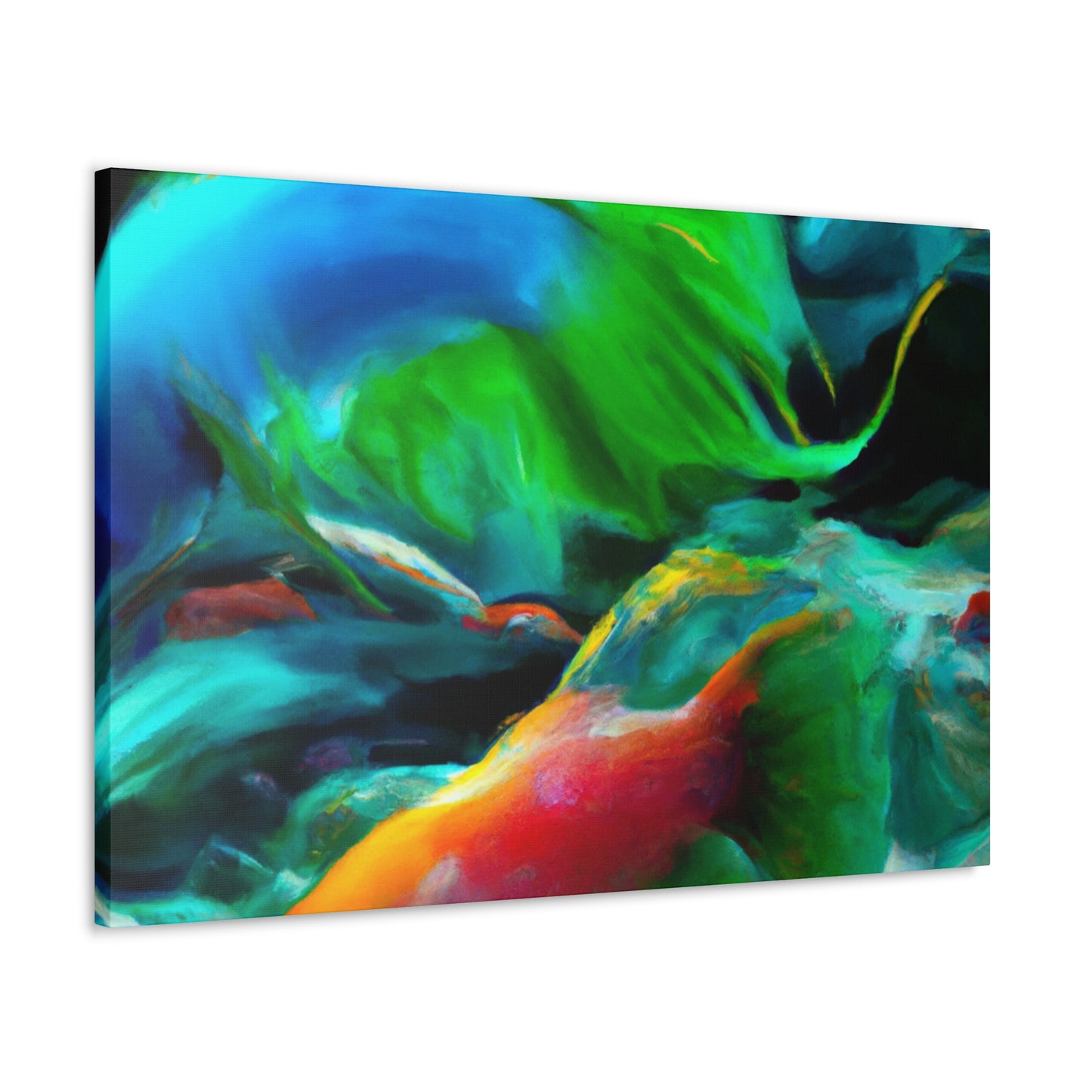 "Cresting Waves" - Underwater Canvas