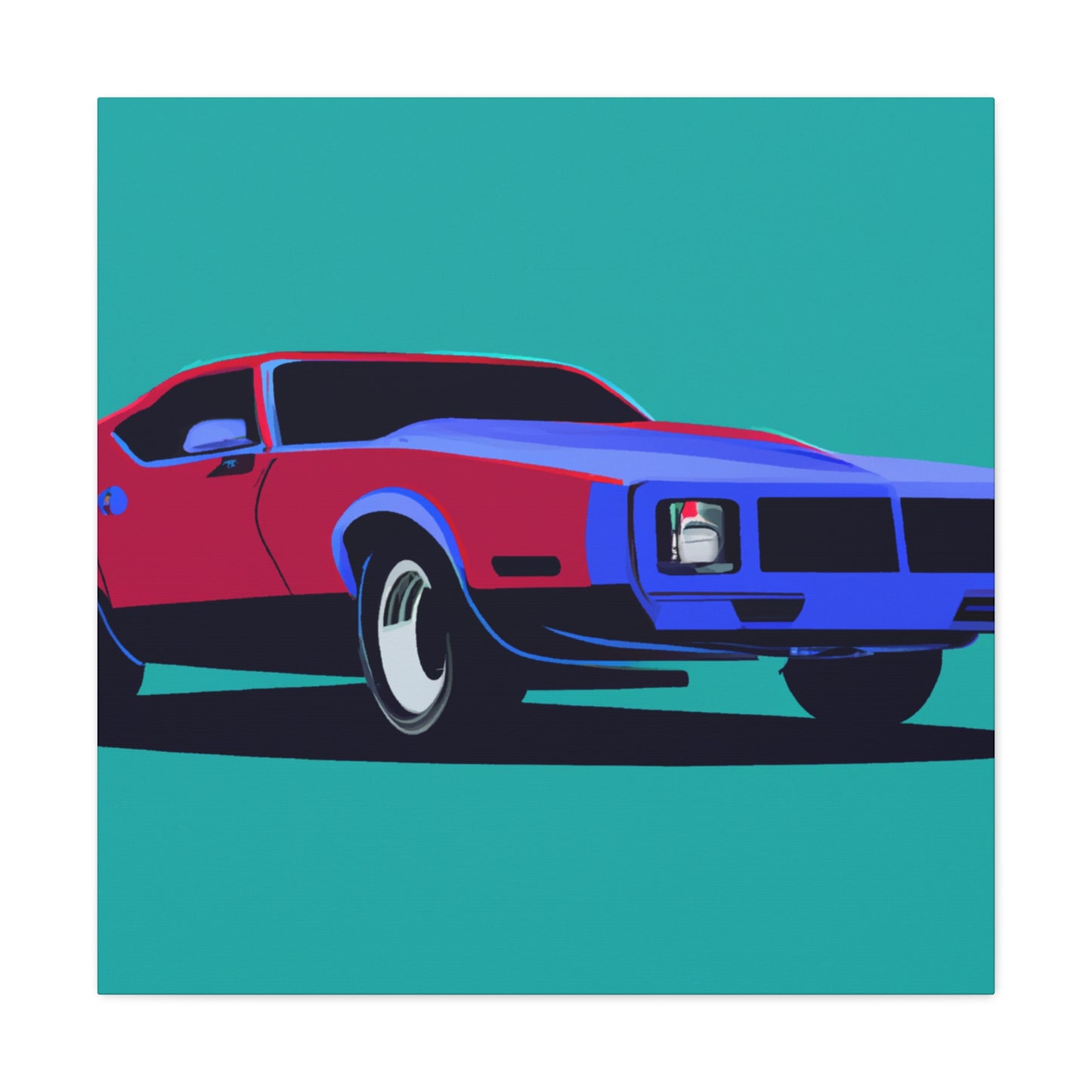 Road Burner - Automobile - Canvas