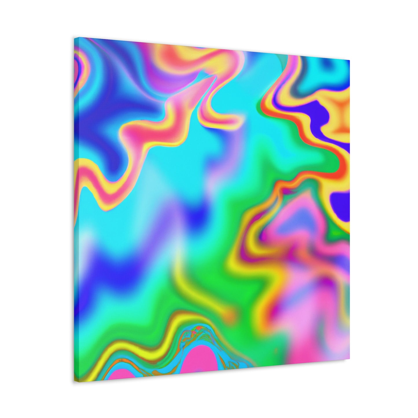 Dolphin's Breath - Abstract - Canvas