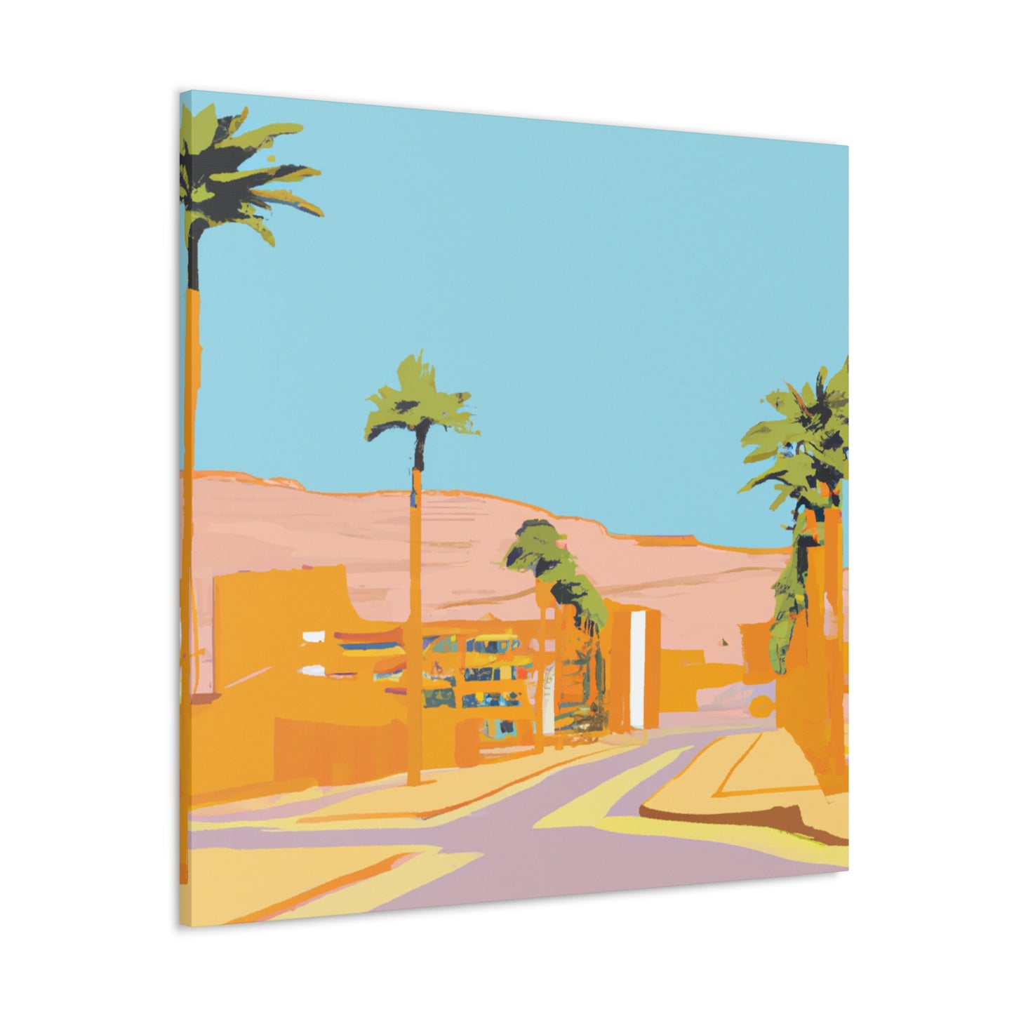Desert Mirage - Architectural - Canvas