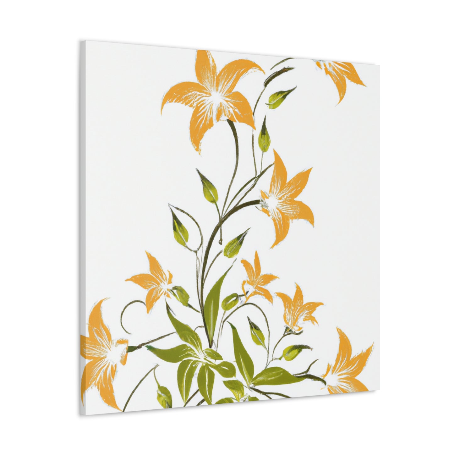Rosebud - Floral - Canvas