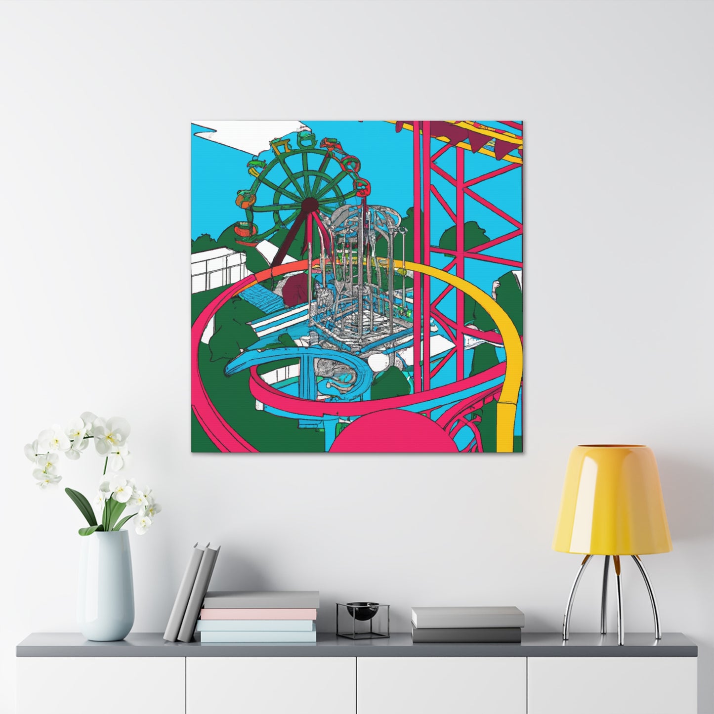 Greenery Glade - Landscape - Canvas