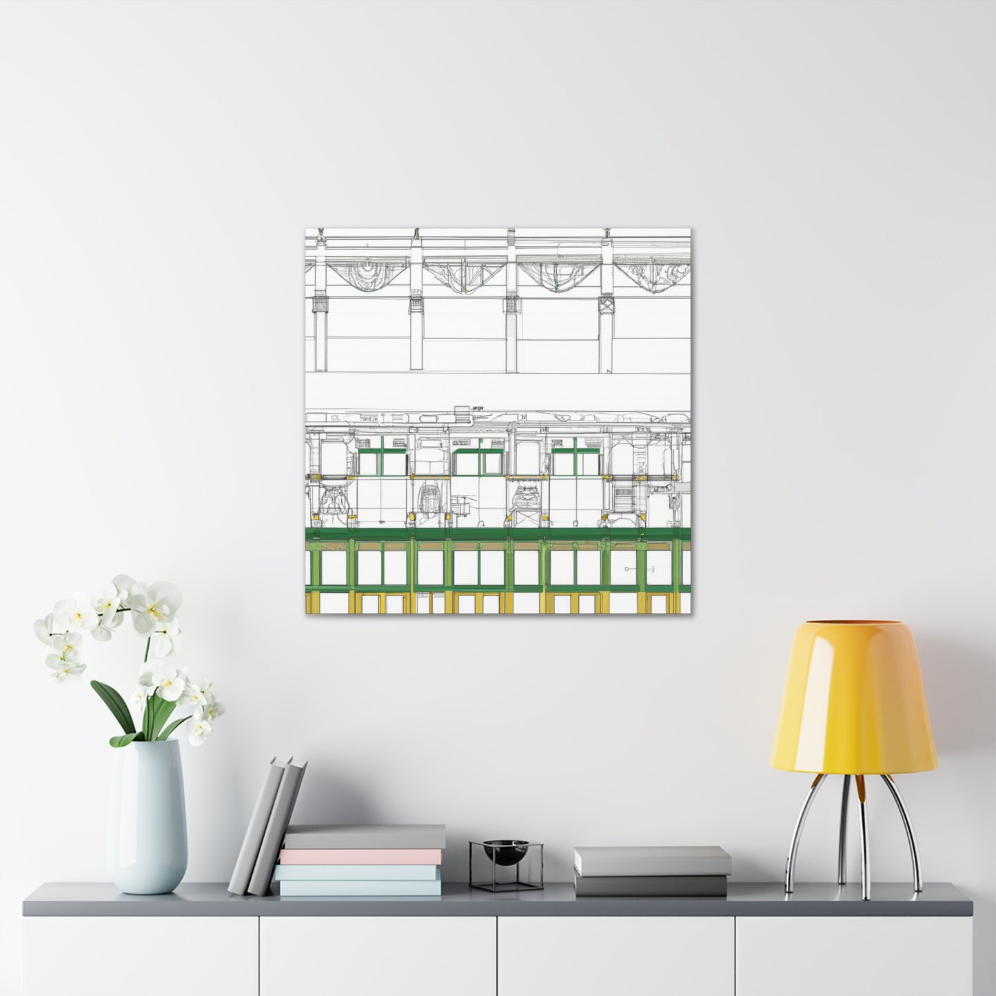 Matilda de Monrovia - Canvas - Architectural