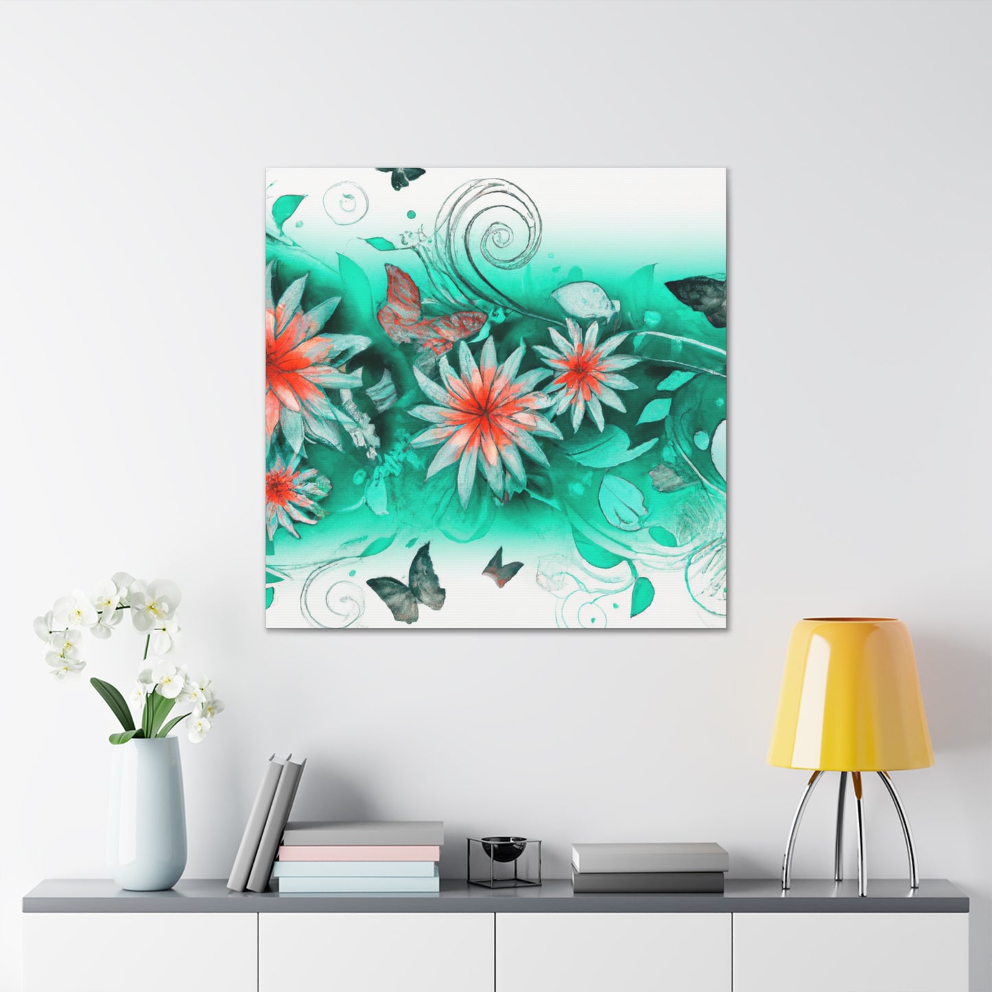 Camella - Floral - Canvas