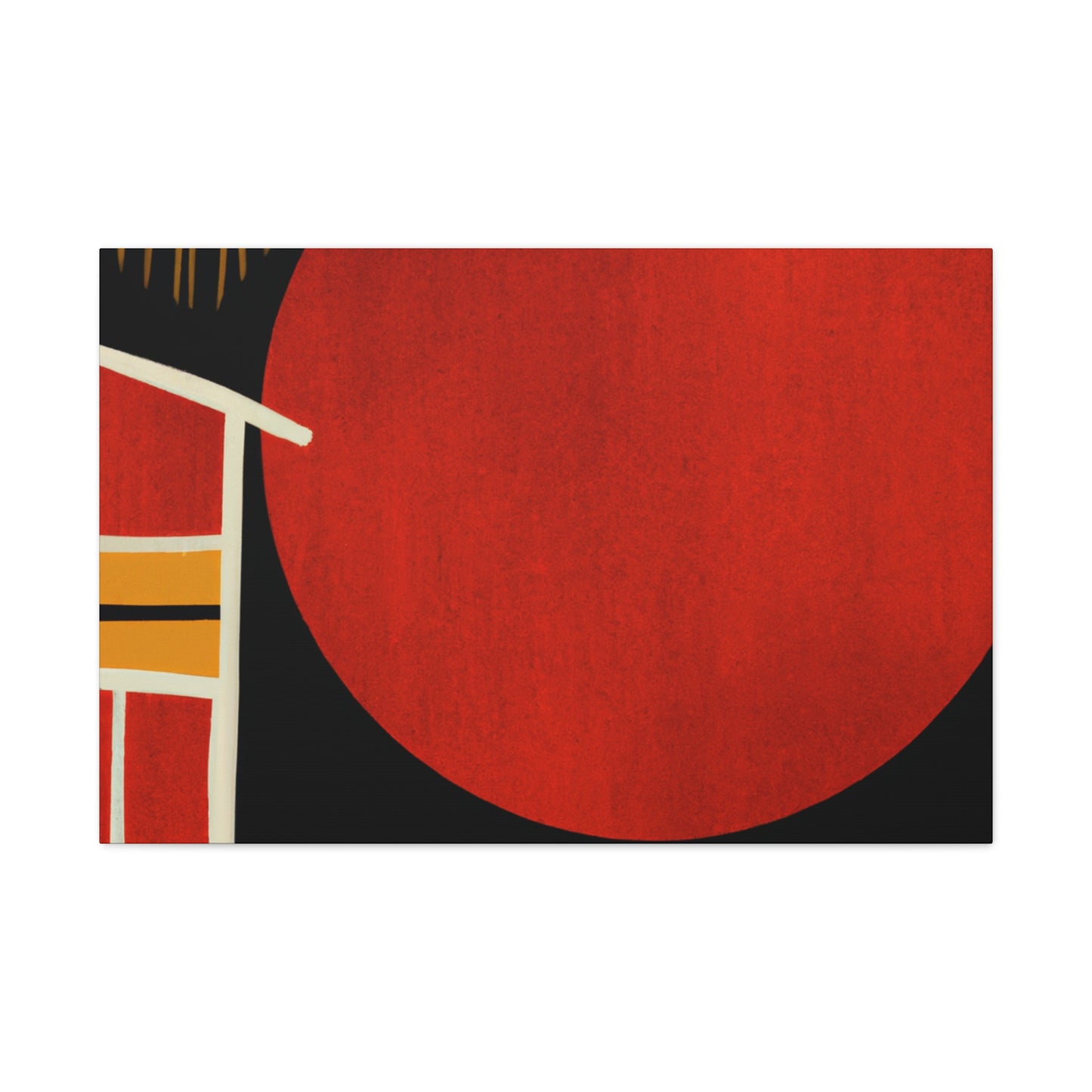 Sandyblaze Moon - Midcentury Canvas