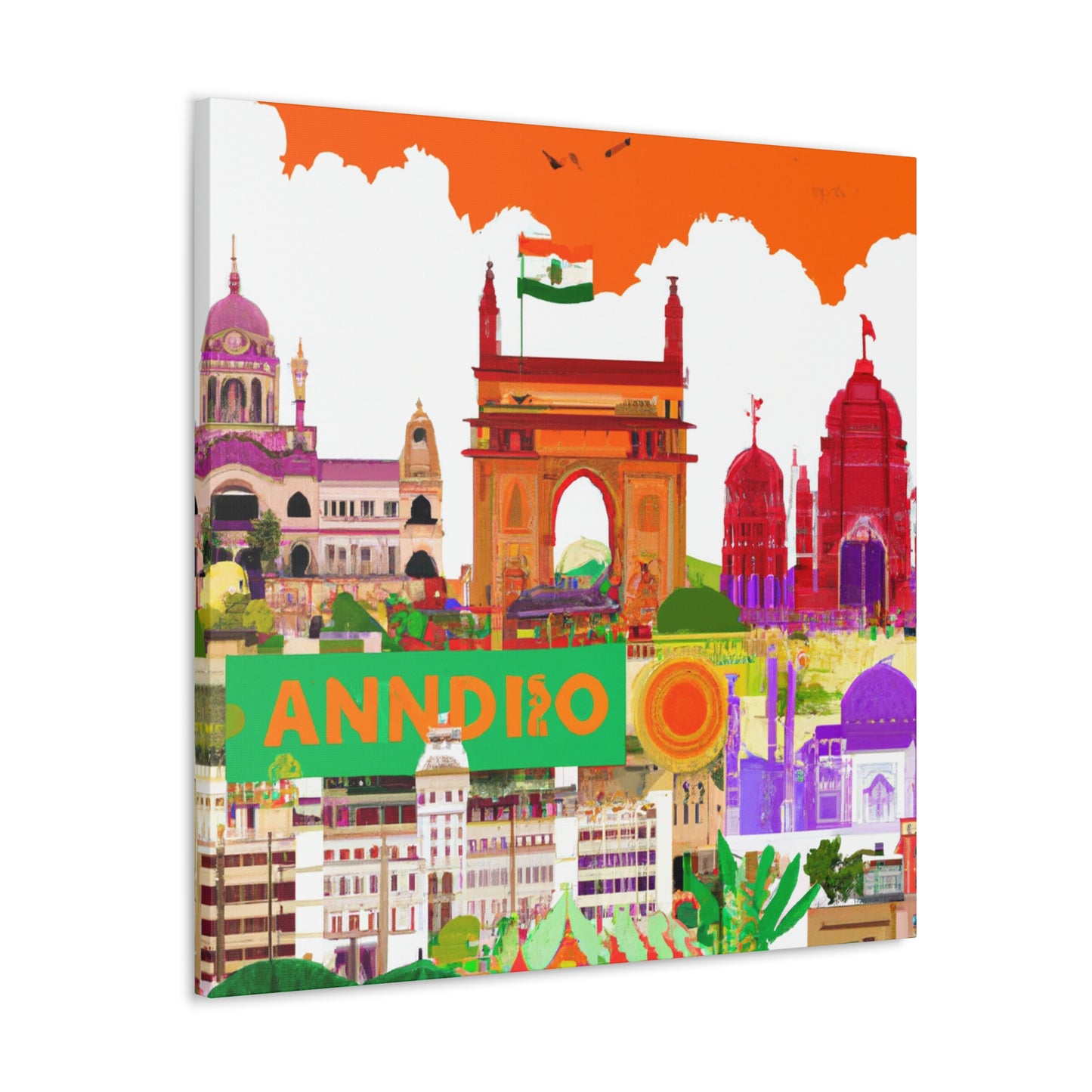 Rajasthan - Destination India - Canvas
