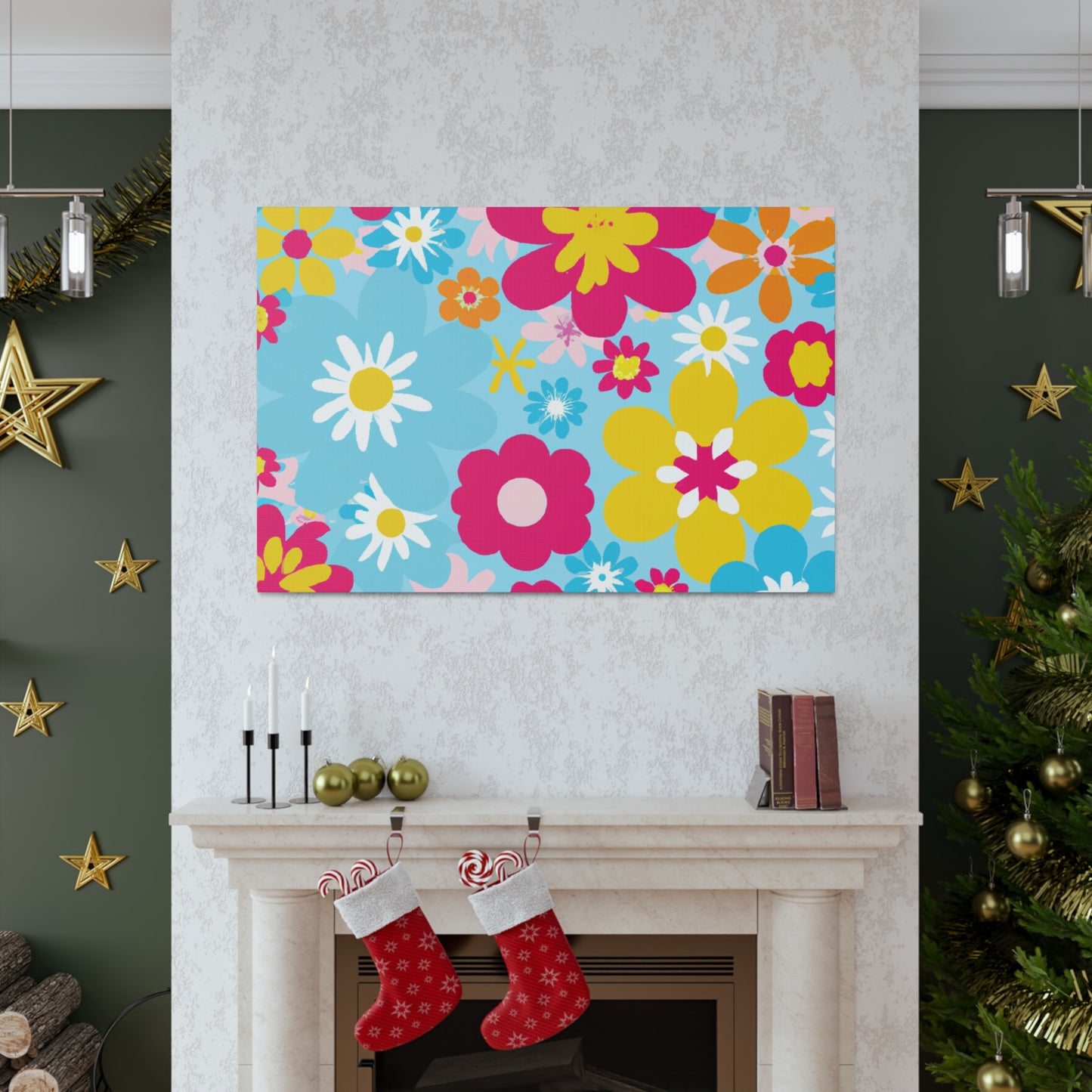 A Floral Frenzy Party! - Floral Canvas