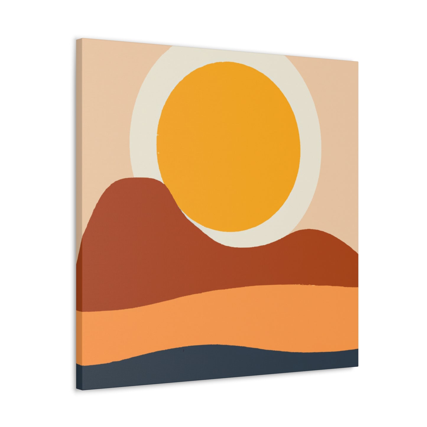"Simple Reflections - Minimalism". - Canvas