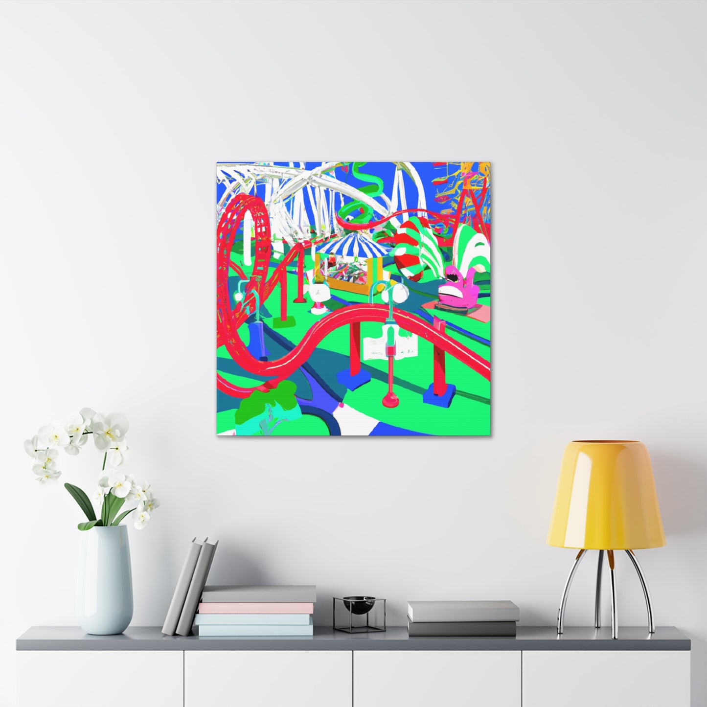Sleigh Ride Spectacular - Amusement - Canvas