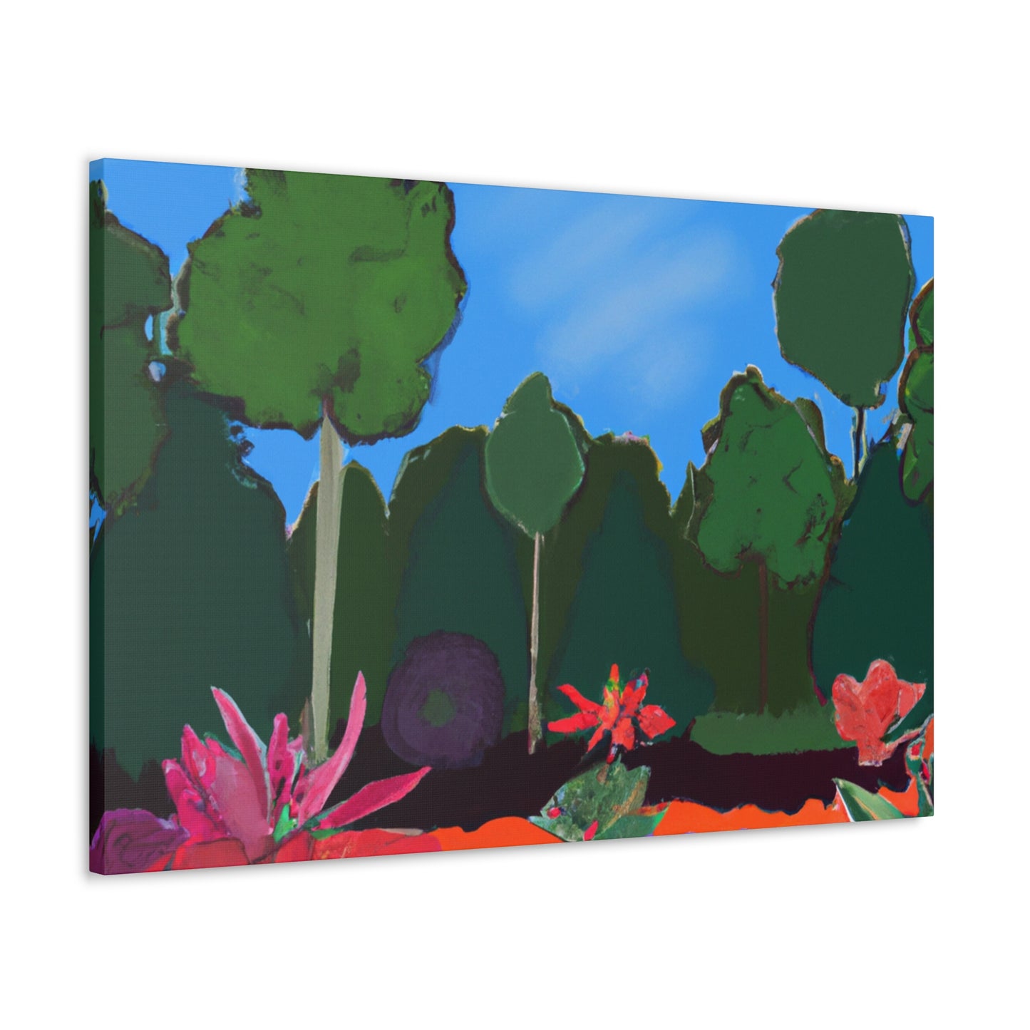 Gardenia Paradise - Landscape - Canvas