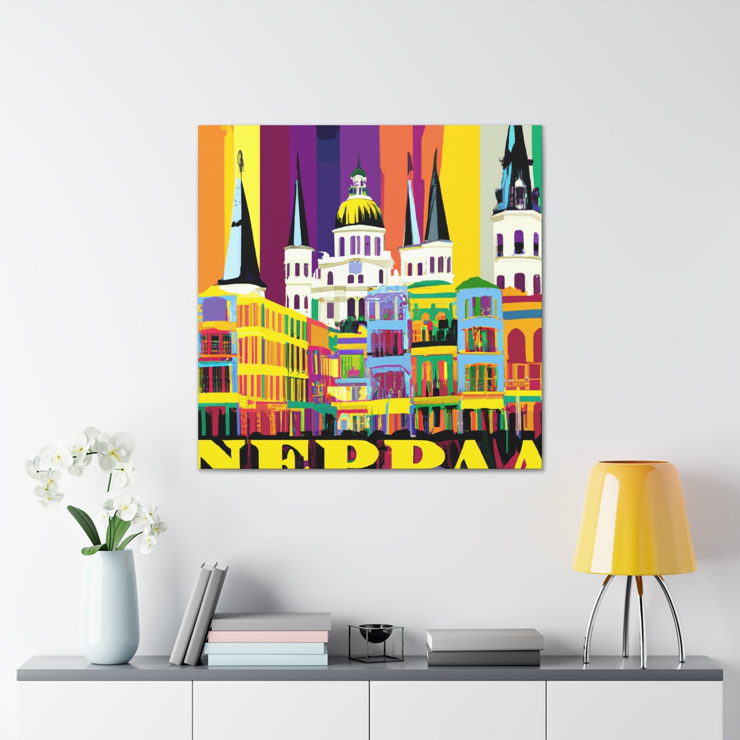 Voodoo Ville - New Orleans - Canvas