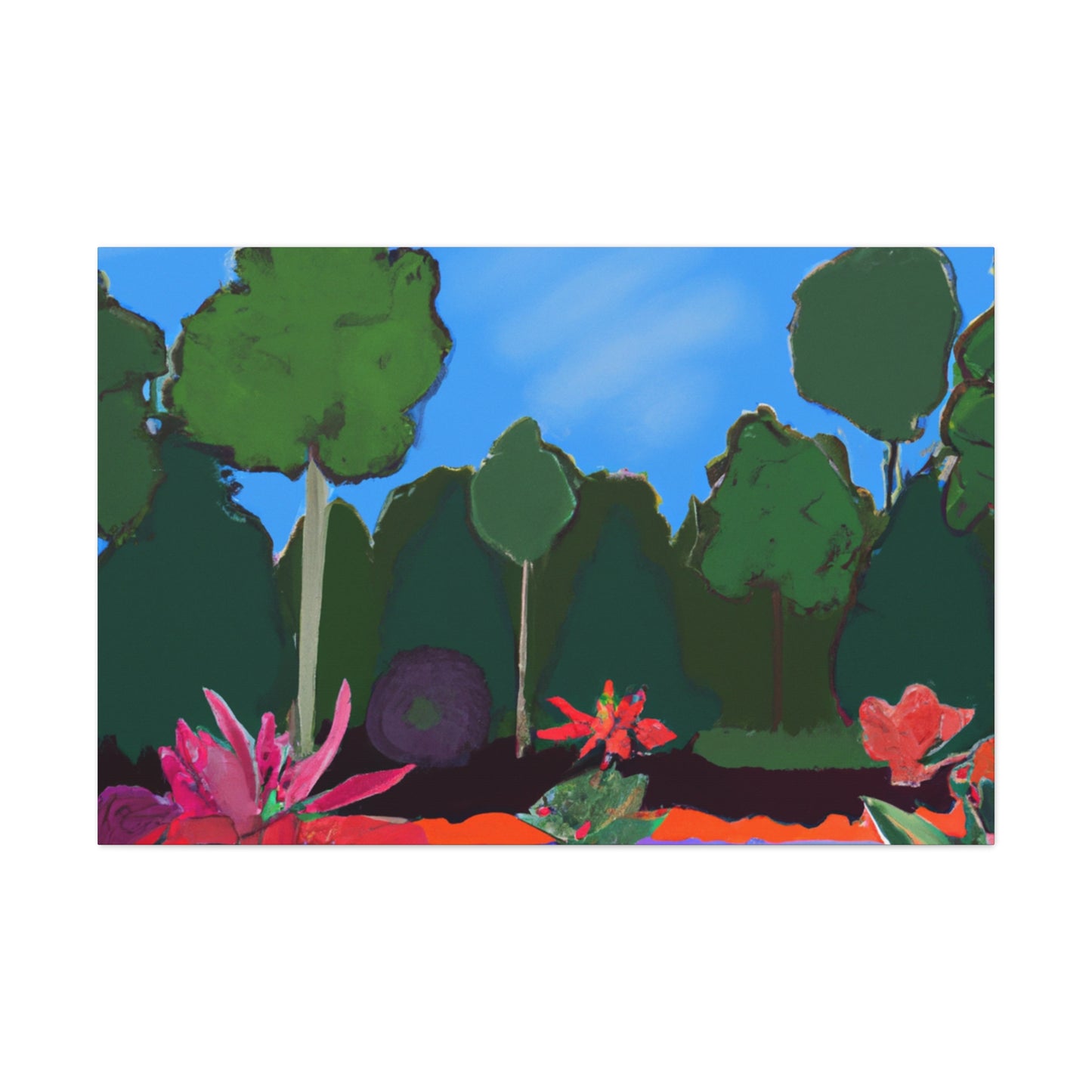 Gardenia Paradise - Landscape - Canvas