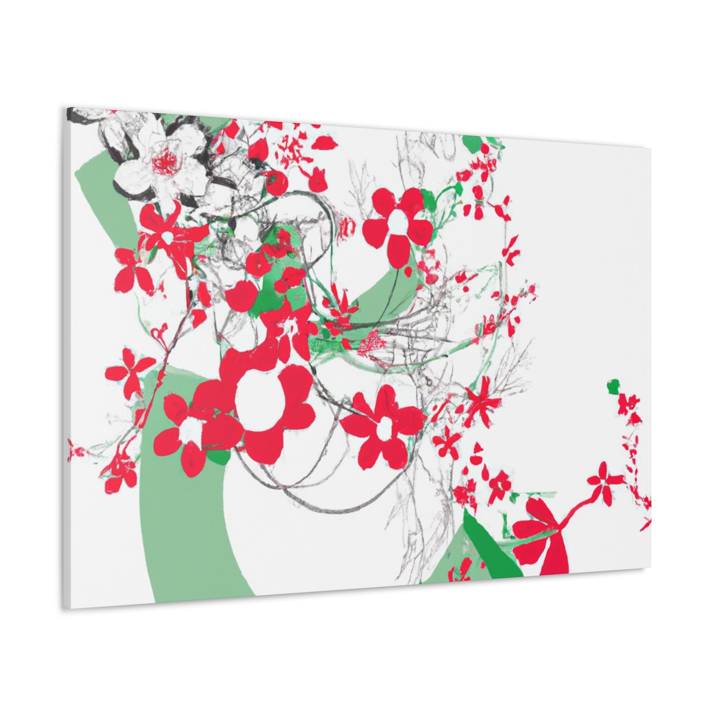 Peony Parade - Floral - Canvas