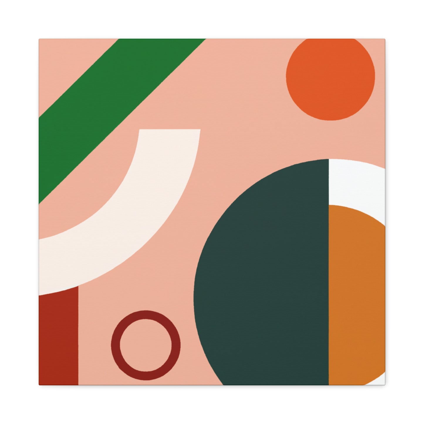 Forest Glow - Midcentury - Canvas