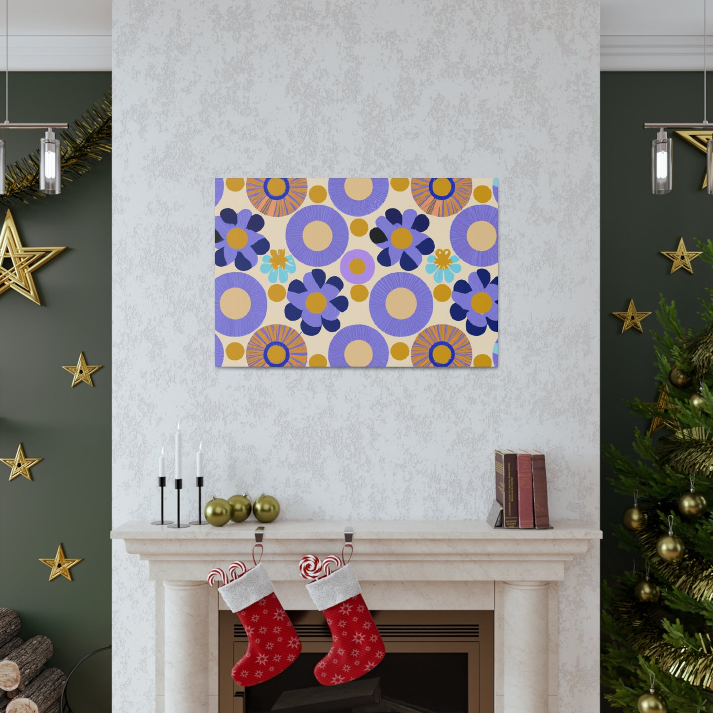 Flower Slumber Party: - Floral Canvas