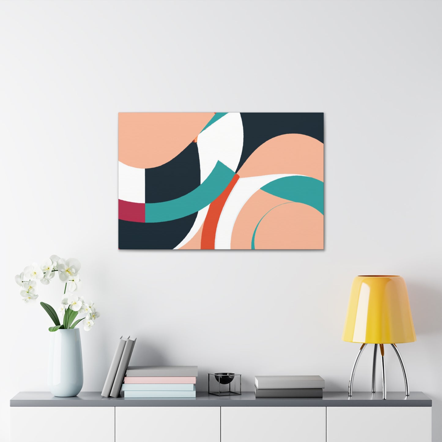 Groovy Geometrics - Midcentury - Canvas