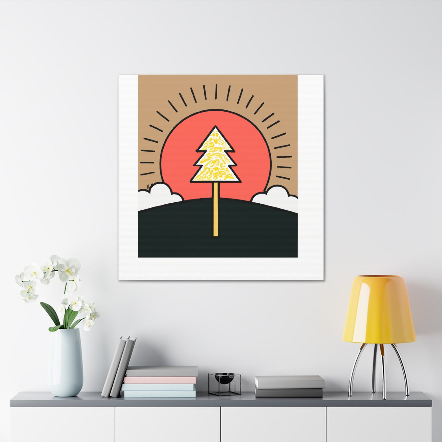 Moonstruck - Minimalism - Canvas