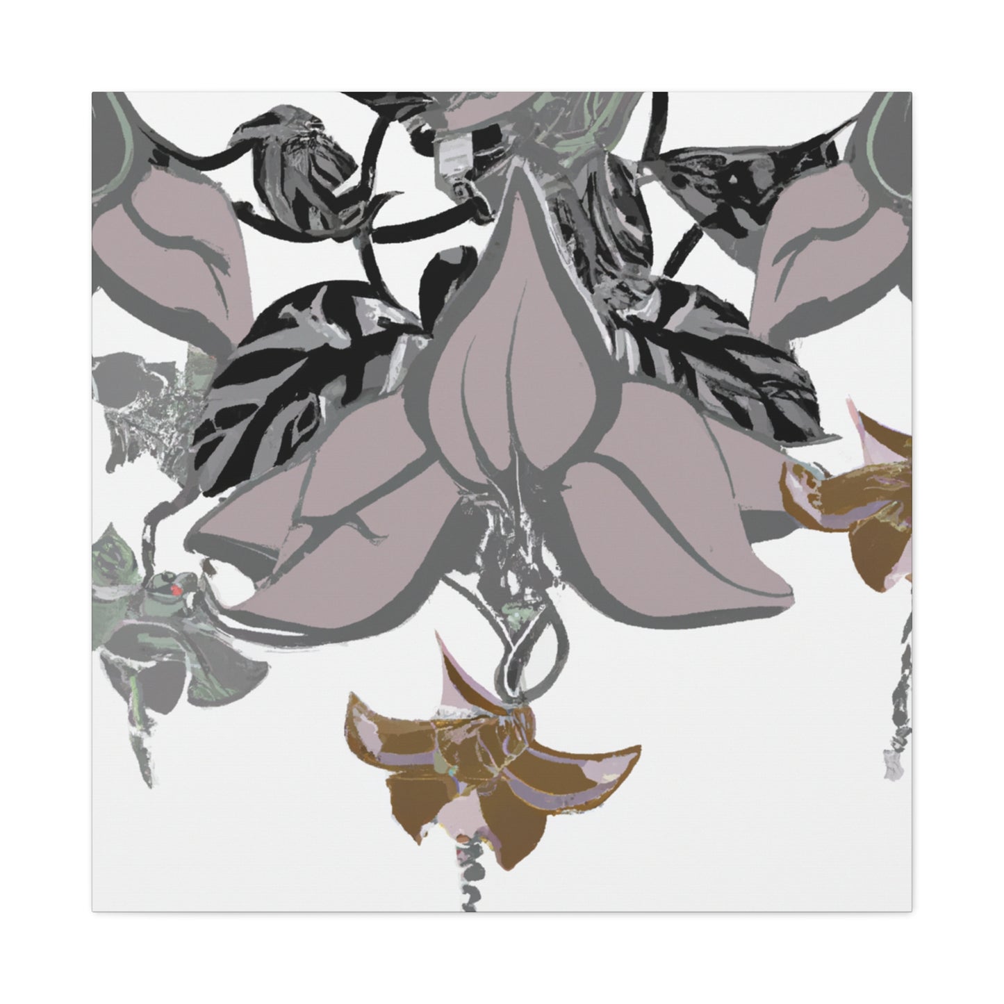 Peonytide - Floral - Canvas