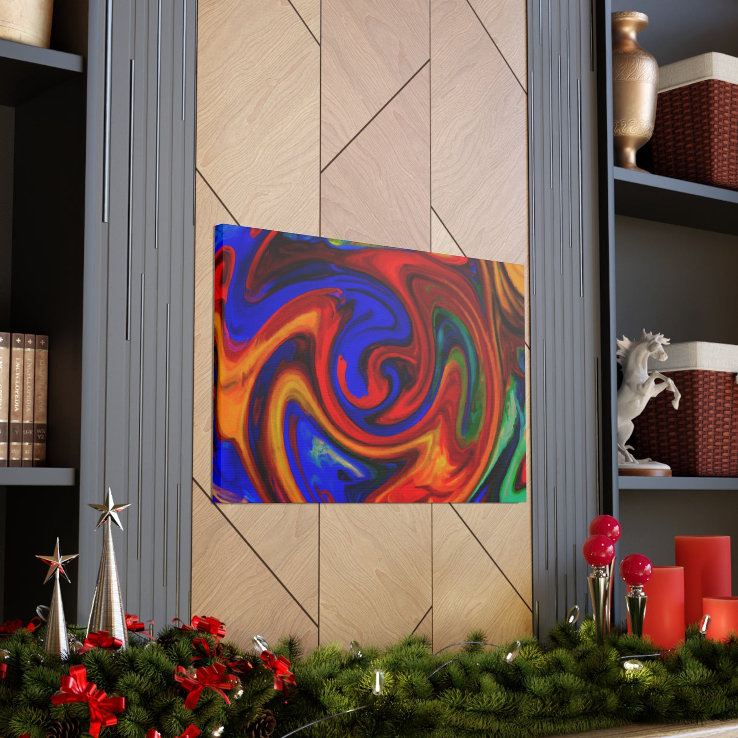 Dark Hurricane- Canvas - Abstract