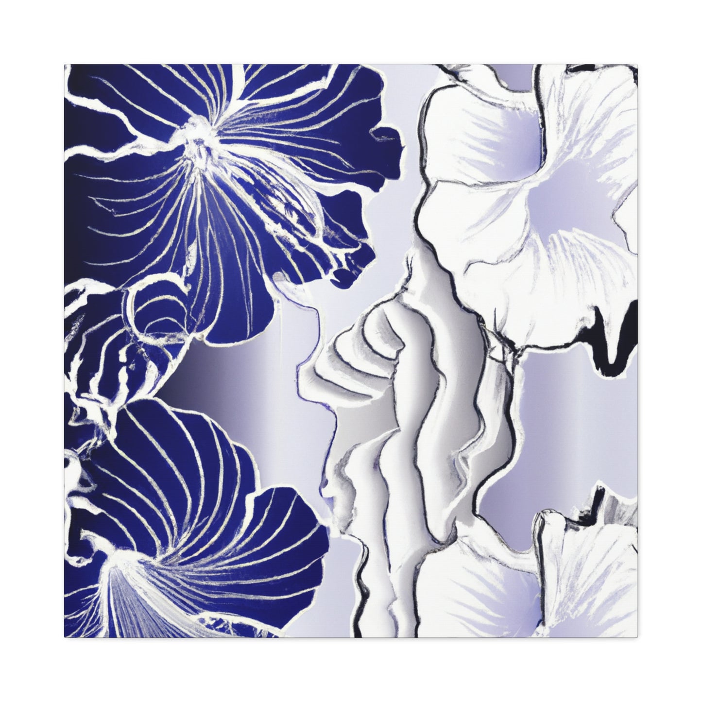 Blossomville - Floral - Canvas