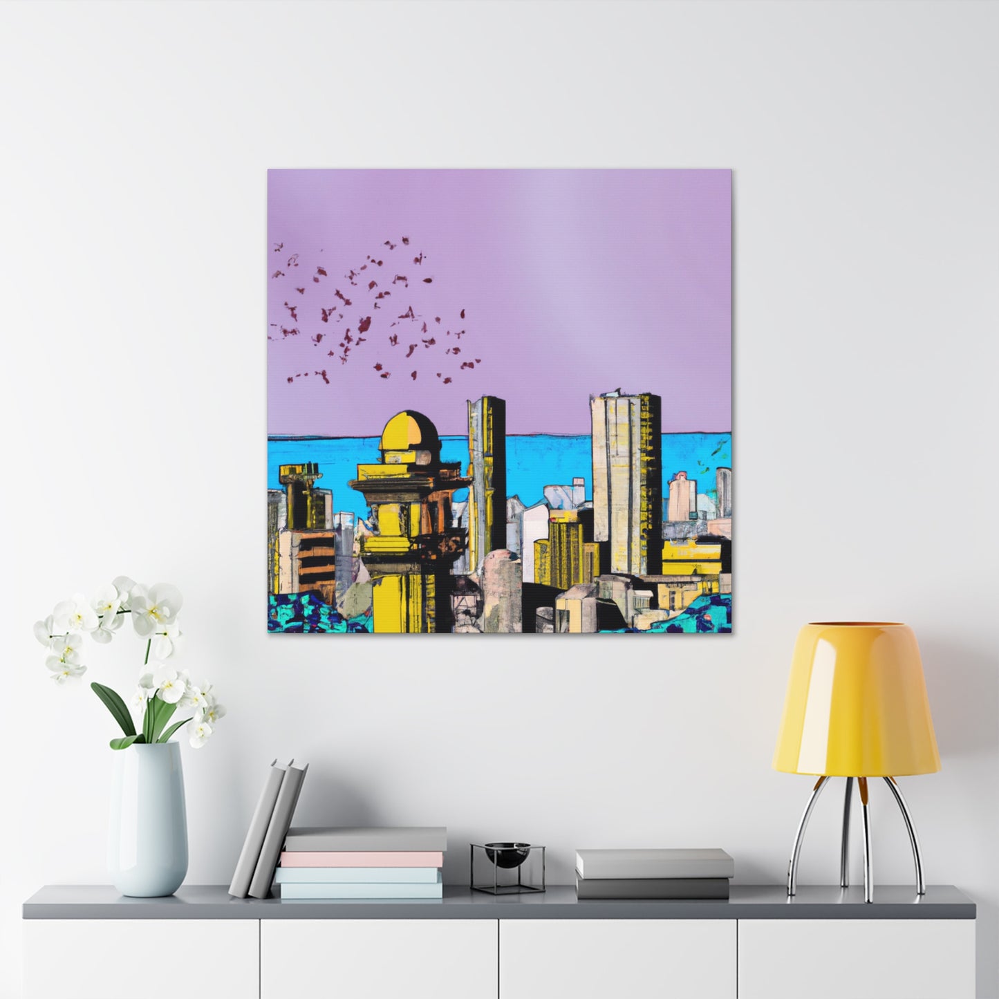 Kathmandu Peak - Destination India - Canvas