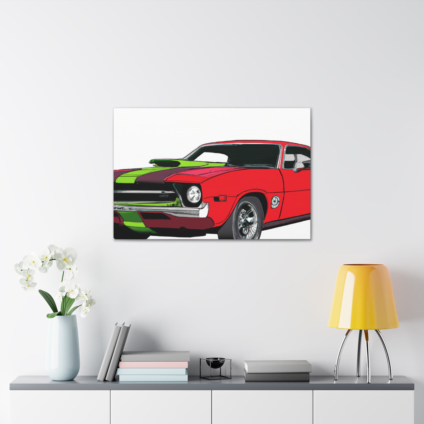 The Rumbler - Automobile - Canvas