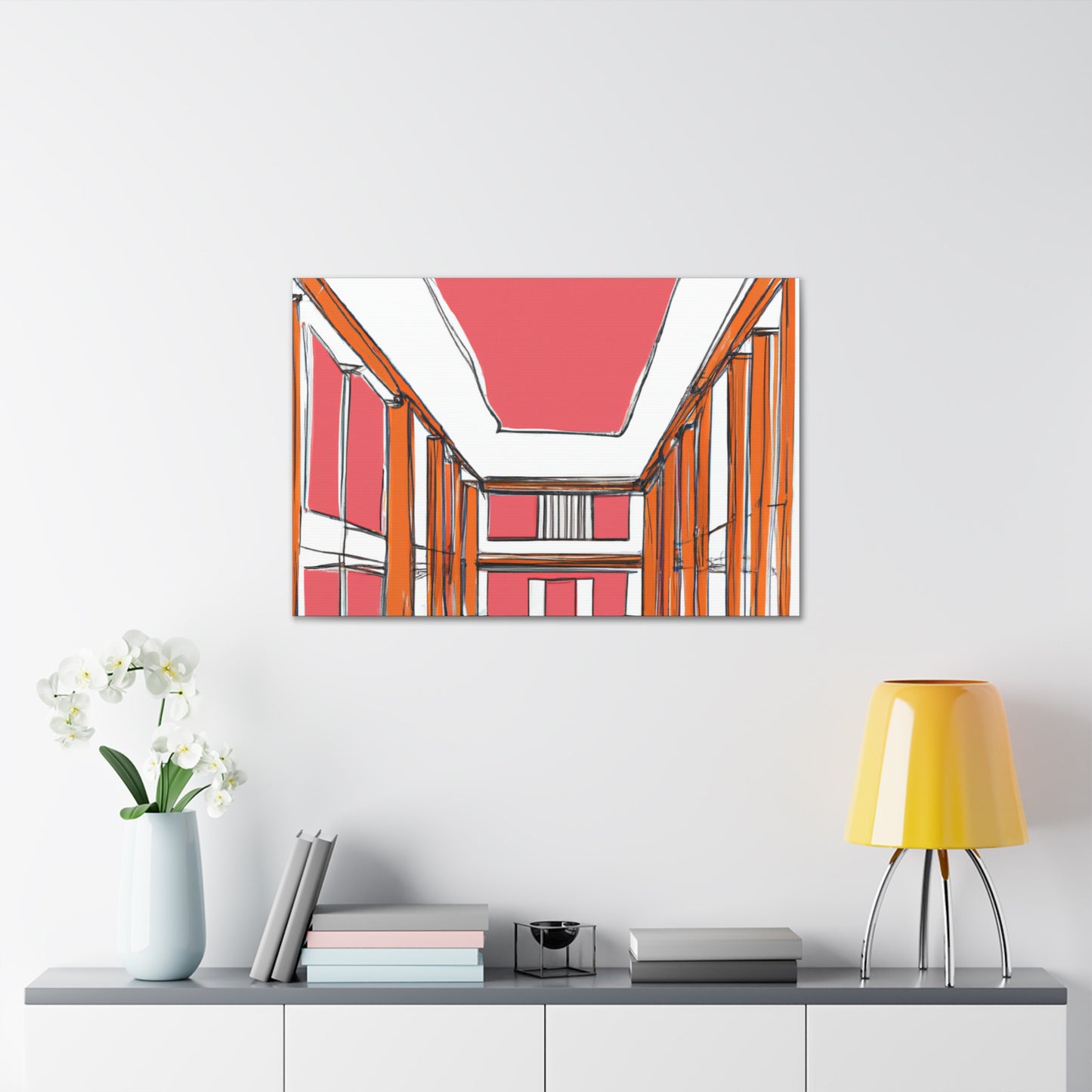 Claudine de Montport - Canvas - Architectural