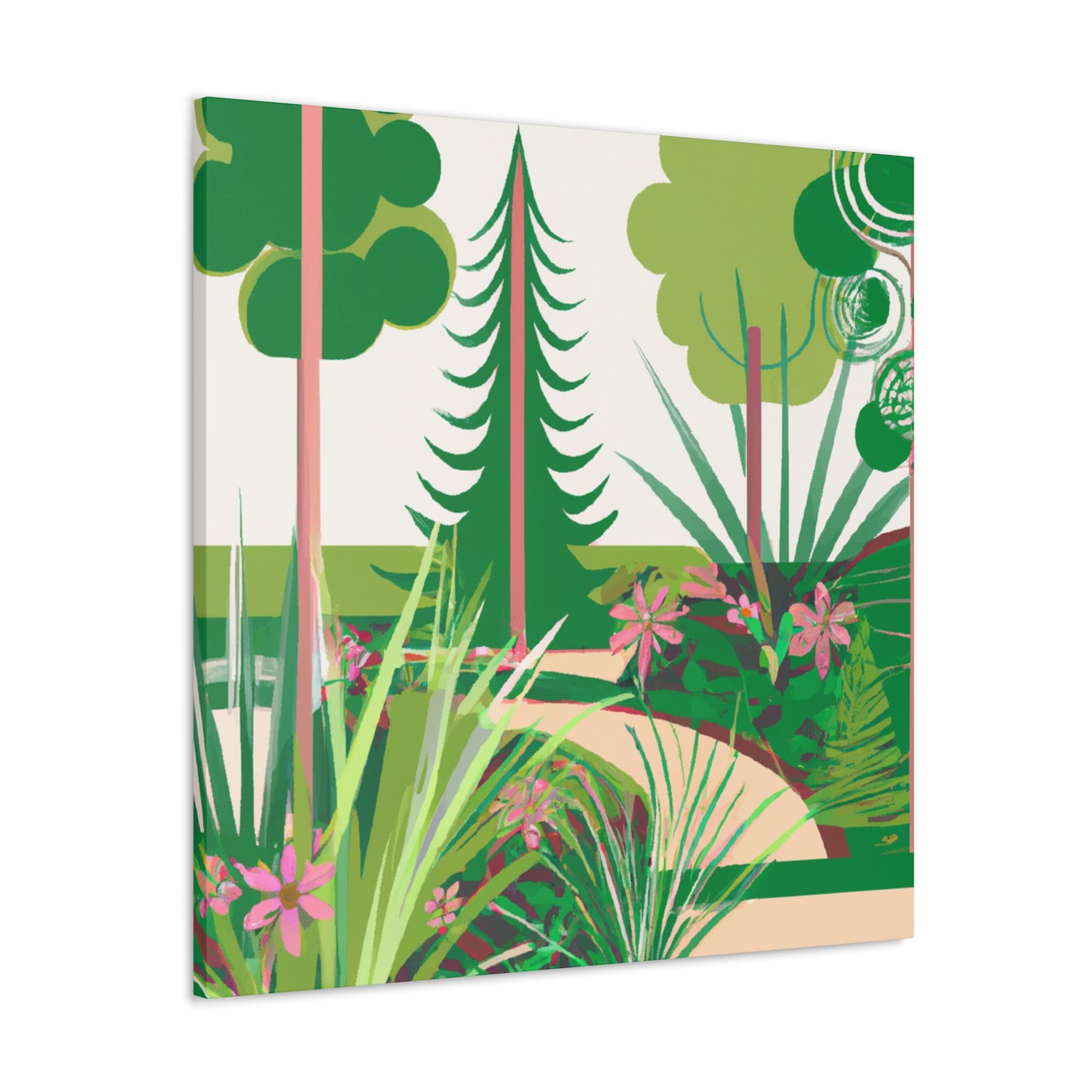 Floralopia Landscape - Canvas