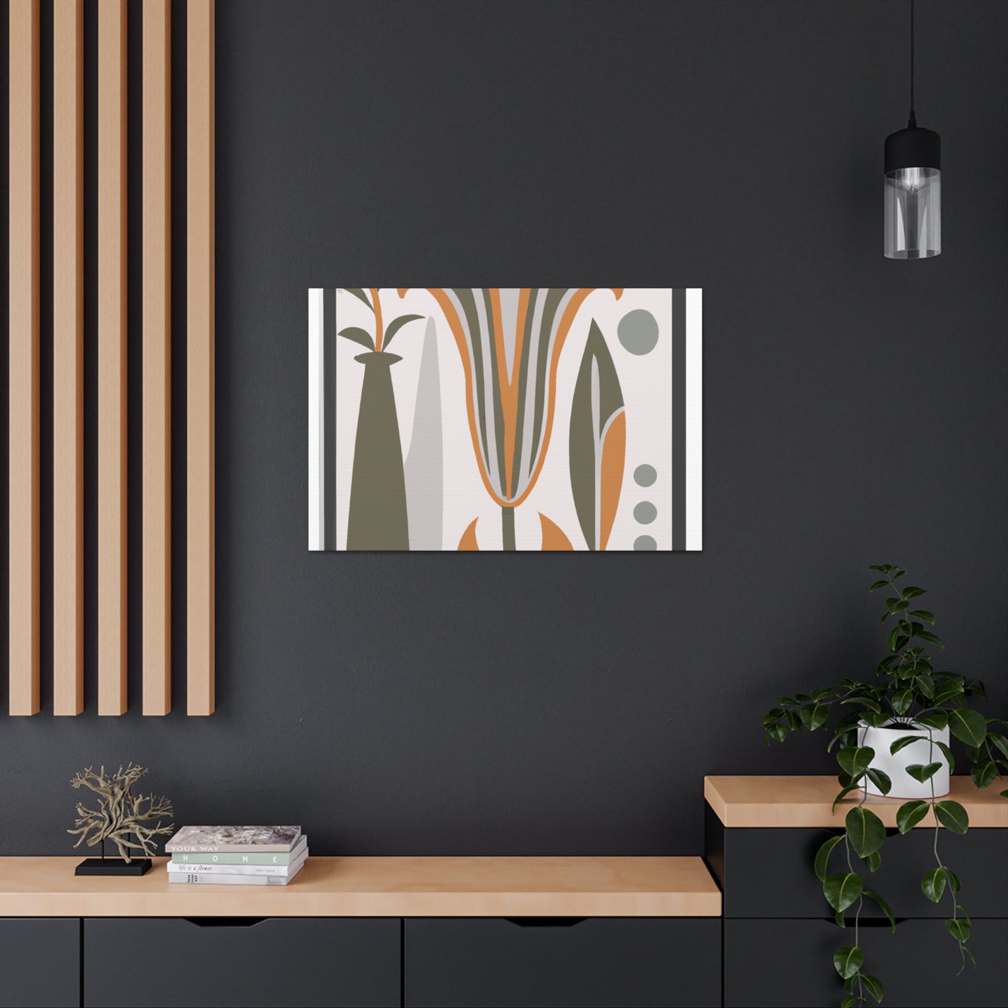 Swanky! - Midcentury Canvas