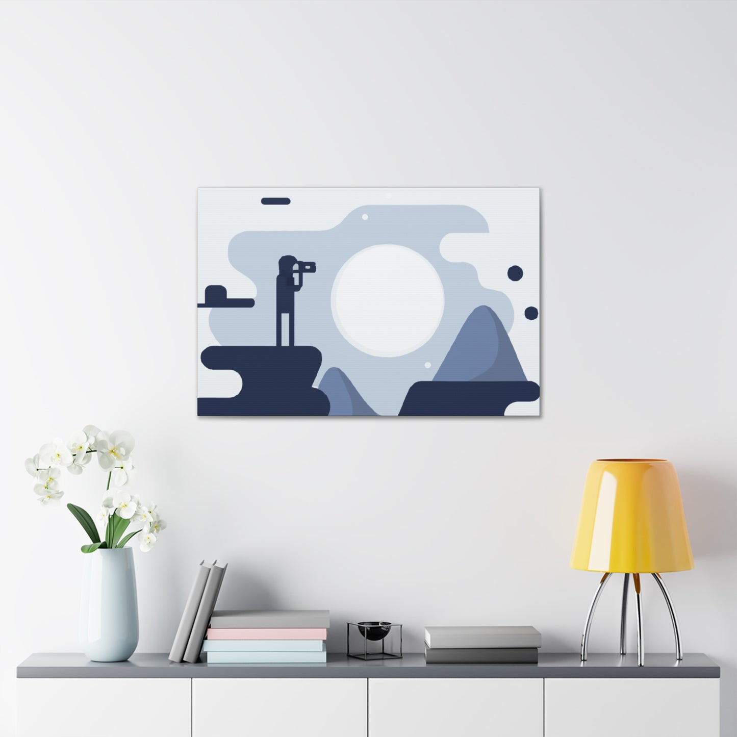 Zen Blossom - Minimalism - Canvas