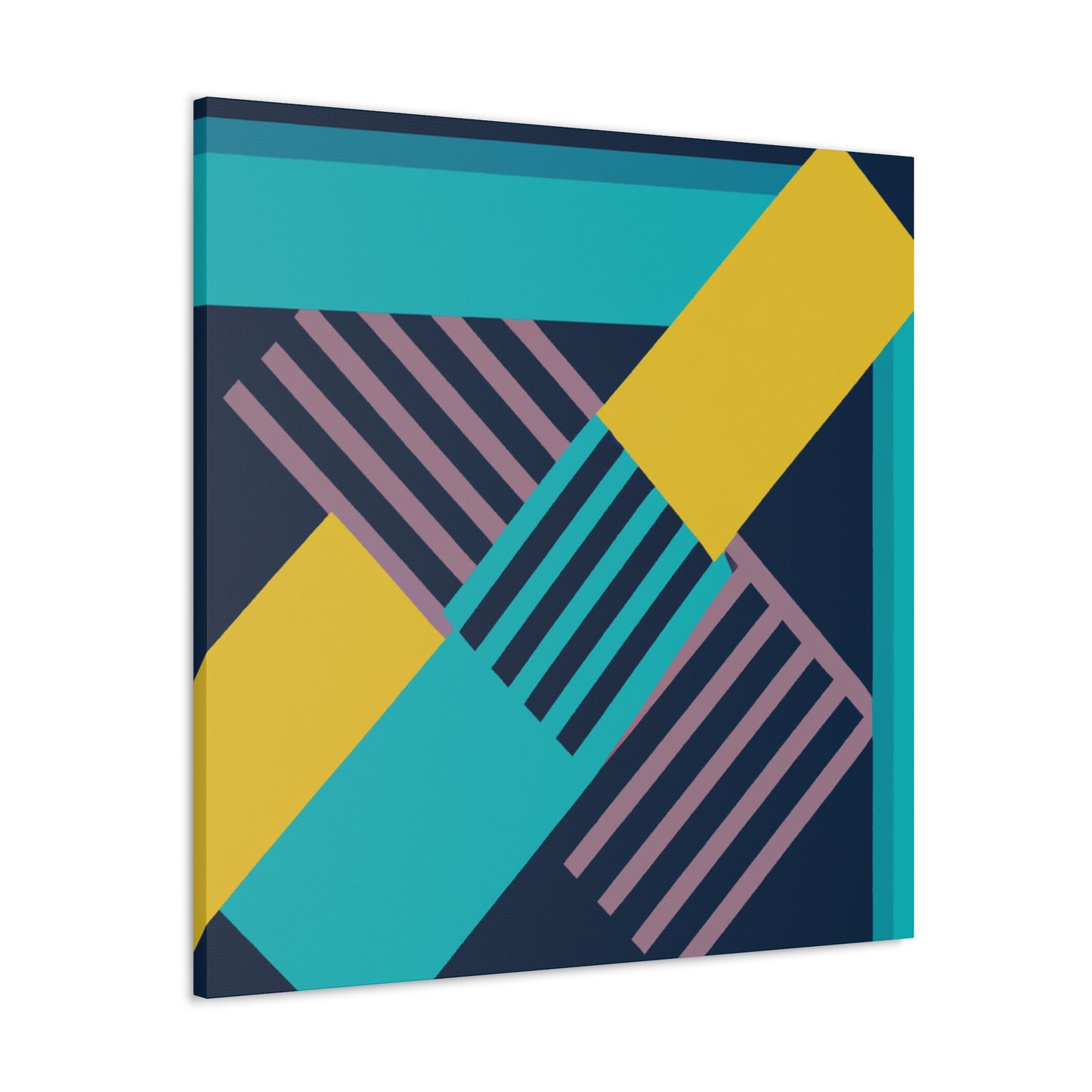 Sparkling Sunshine - Midcentury - Canvas